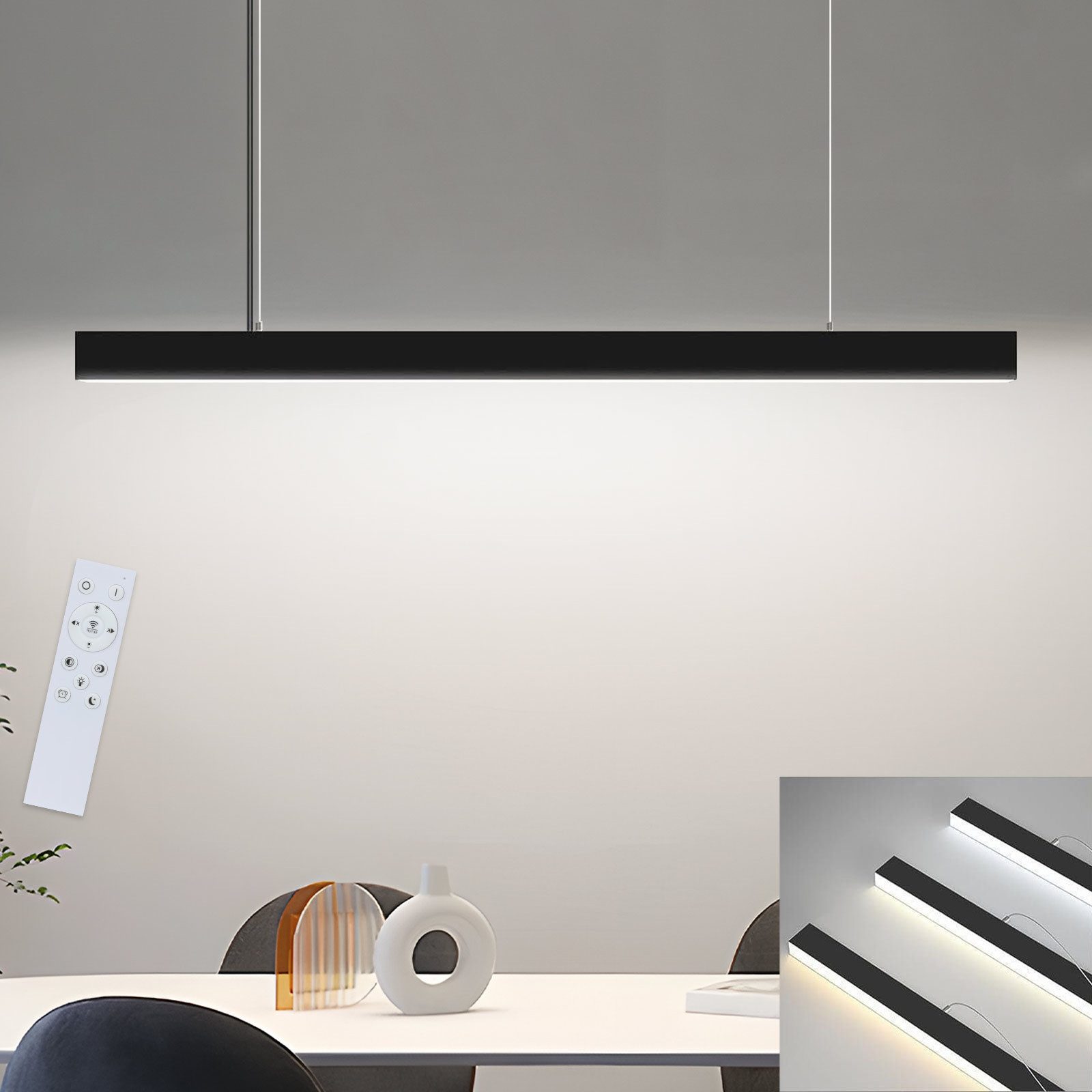 Nettlife LED Pendelleuchte Esstisch Dimmbar mit günstig online kaufen