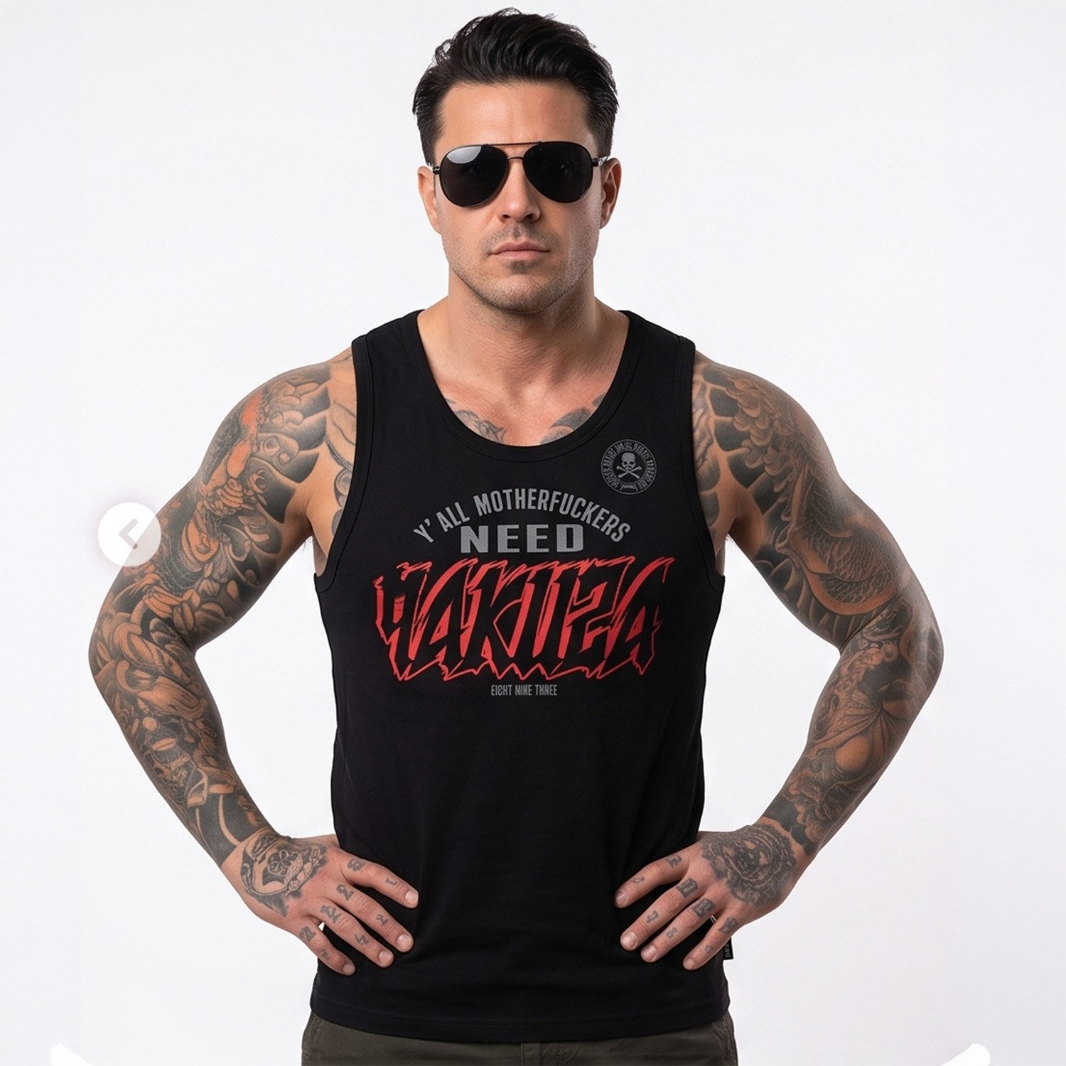 YAKUZA Muskelshirt Nailed