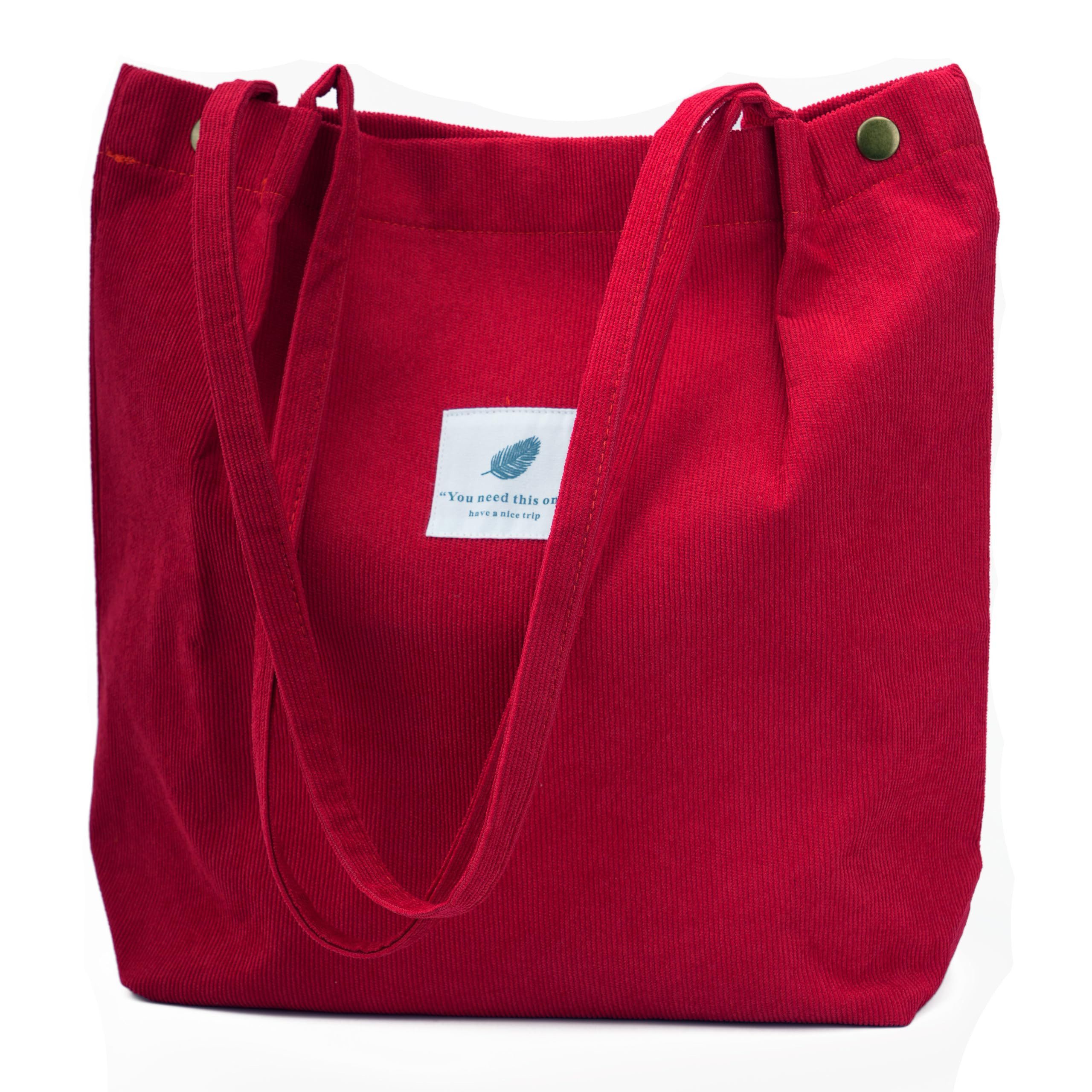 Coonoor Schultertasche Damen Kordsamt-Schultertasche, Henkeltasche, Geburtstagsgeschenk,Valentinstag geschenk frau