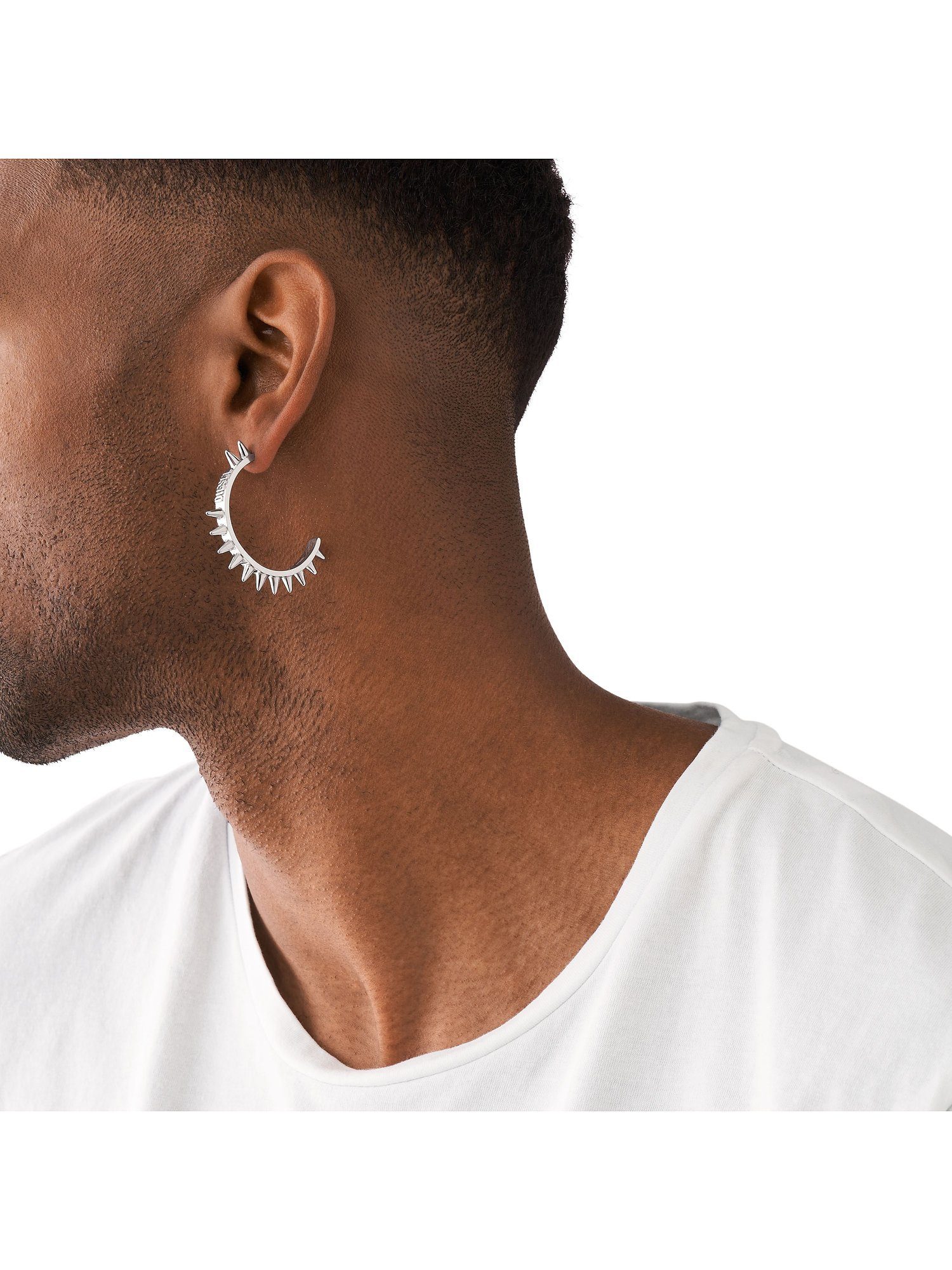 Diesel Single-Ohrstecker Diesel Herren-C...