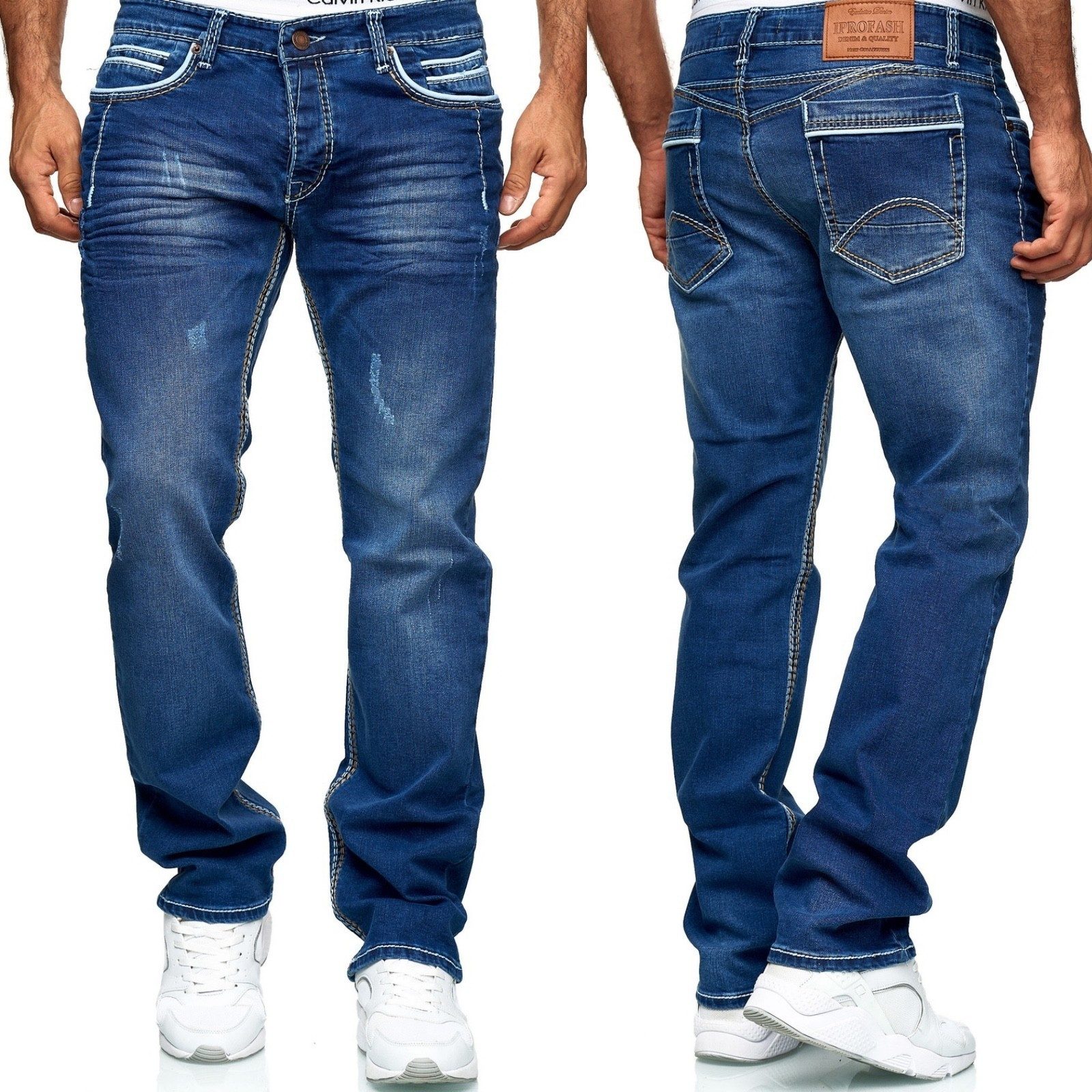 iKENNAS 5-Pocket-Jeans Jeans günstig online kaufen