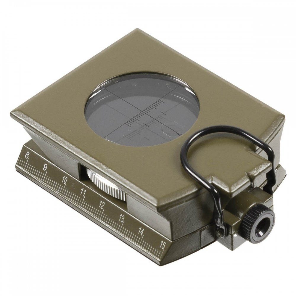 MFH Kompass Ital. Kompaß, Metallgehäuse, flüssigkeitsgedämpft, flüssigkeitsgedämpft