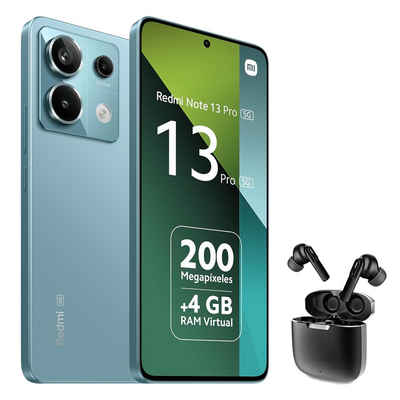 Xiaomi Redmi Note 13 Pro 5G 12+512GB Smartphone & Bluetooth Kopfhörer Handy (6.67 Zoll, 512 GB Speicherplatz, 200 MP Kamera)