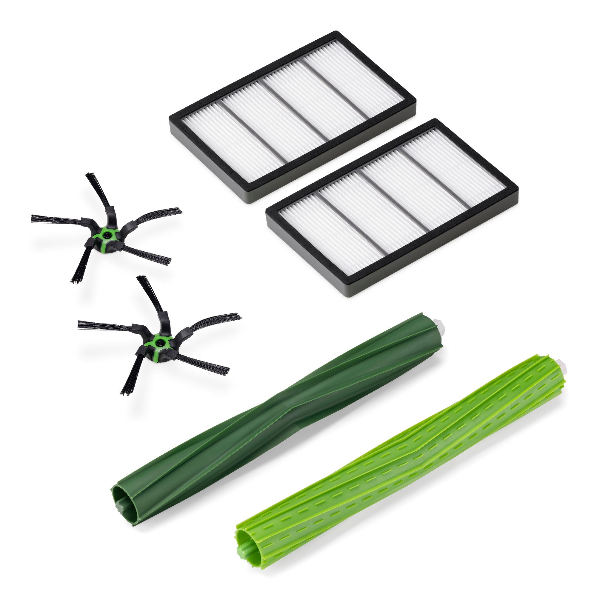 kwmobile Bodenstaubsauger Ersatzteile Set kompatibel mit iRobot Roomba s9 / s9+ - 2x Filter 2x, Ersatzteile Set kompatibel mit iRobot Roomba s9/s9+