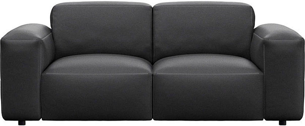 FLEXLUX 2-Sitzer Lucera Sofa, super bequem durch hochwertigen Sitzaufbau mit Kaltschaum, Designsofa, modern & anschmiegsam