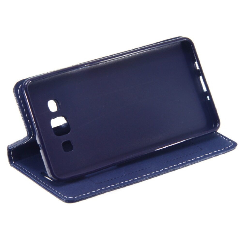 Handytasche Book Case Handyhülle für Galaxy A5 Blau Schutz Tasche (Book Cover)