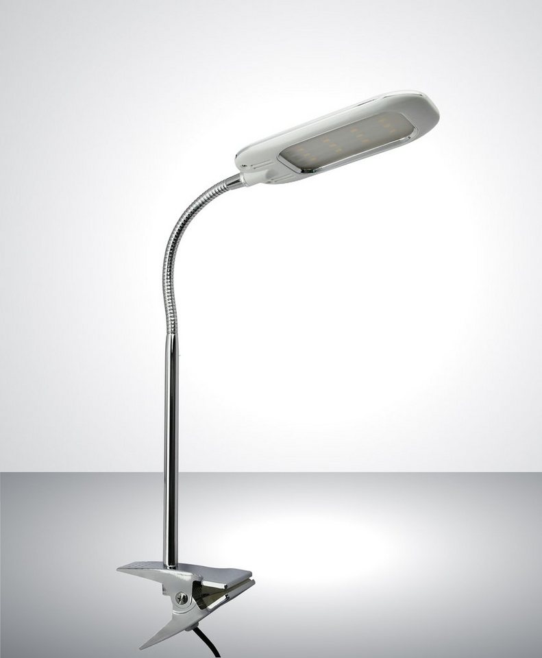 Klemmleuchte LED Schreibtischlampe Dimmbar 8W USB Tischlampe Bettlampe Leselampe