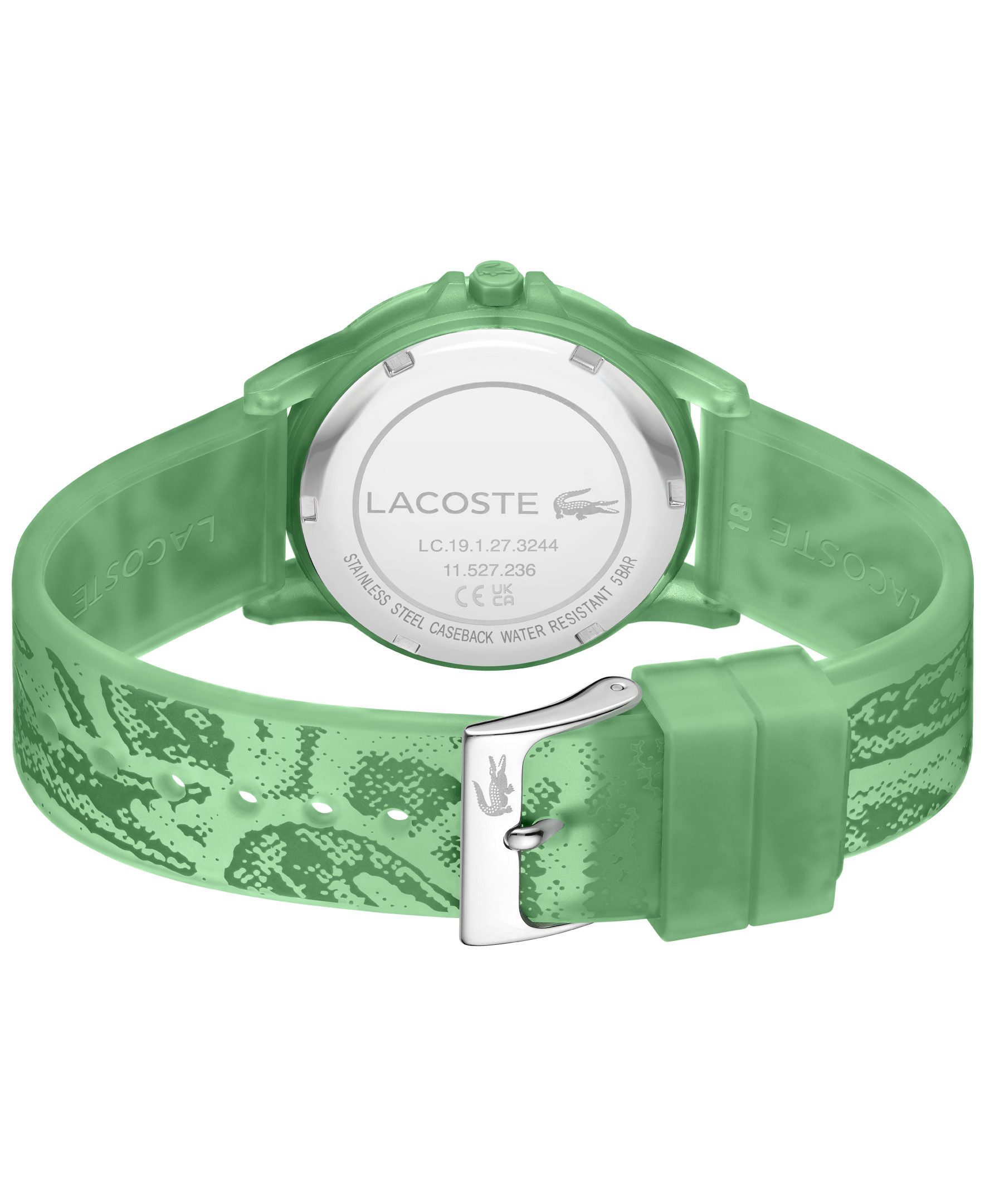 Lacoste Quarzuhr RIDER 2020157, Armbanduhr, Silikonarmband, analog
