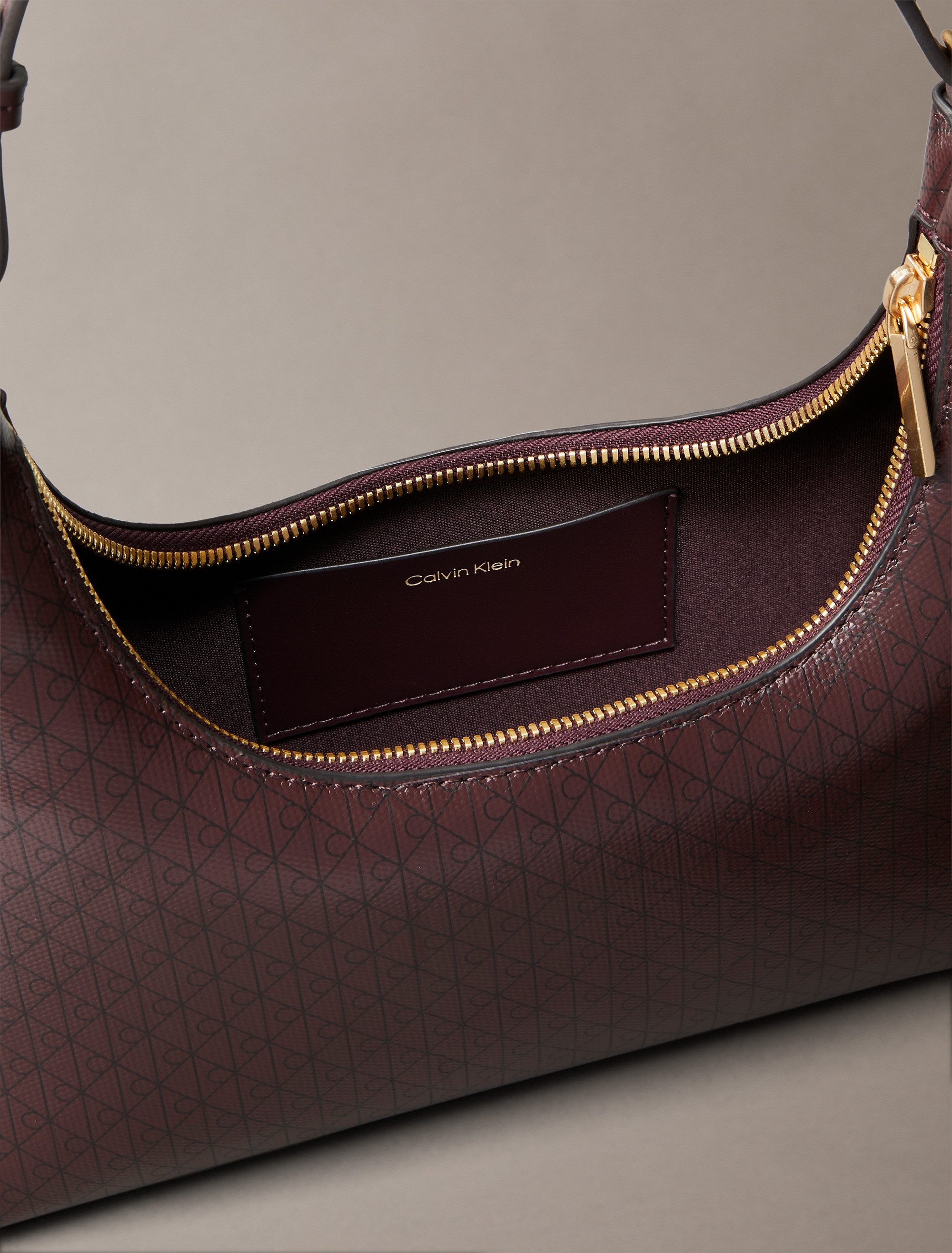 Calvin Klein Schultertasche AOP SHOULDER BAG, Henkeltasche, Handtasche, Umh günstig online kaufen