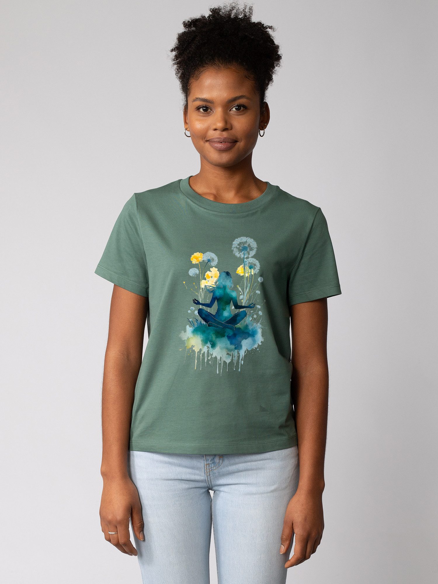 wat? Apparel T-Shirt Yoga & Meditation