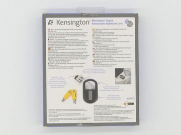 Amy too Laptopschloss Kensington Notebook-Schloß, mit Automatik-Seil-Einzug