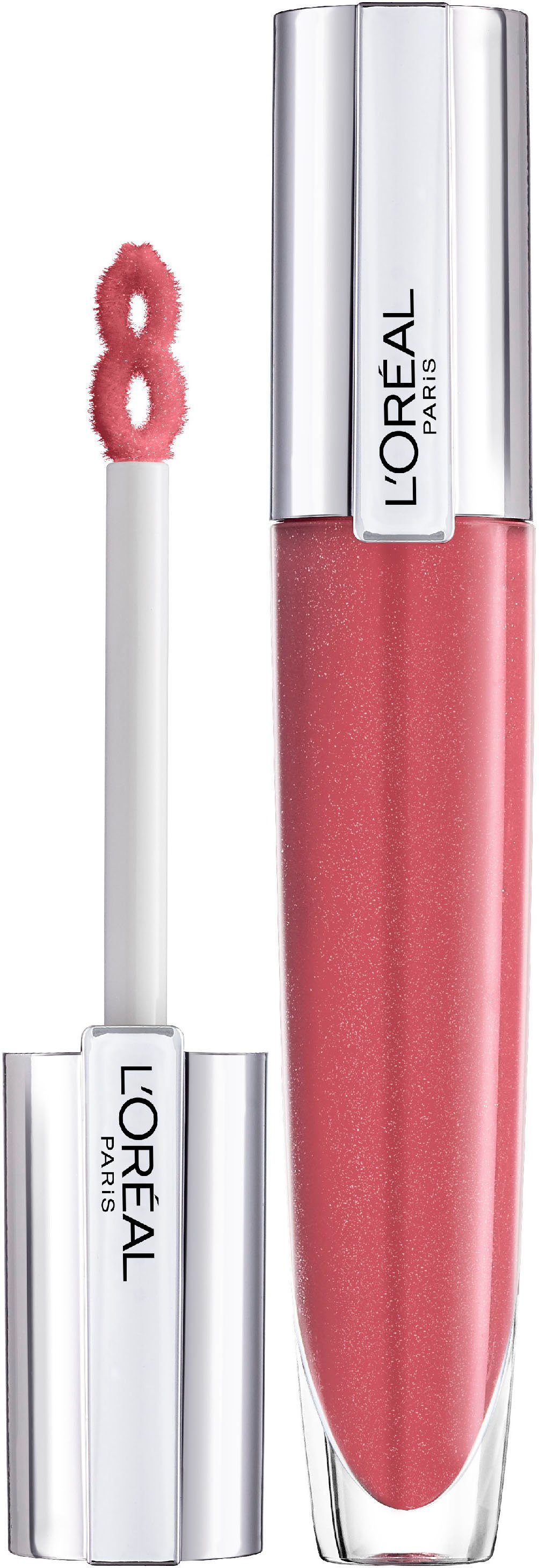 L'ORÉAL PARIS Блеск для губ Brilliant Signature Plump-in-Gloss, mit natürlichen Inhaltstoffen
