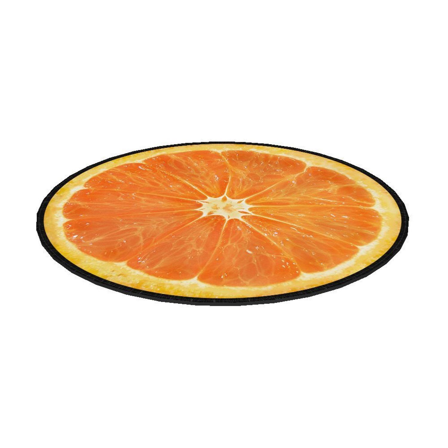 Bertoni Sitzkissen, Stuhlkissen Orbit Ø 35 cm orange