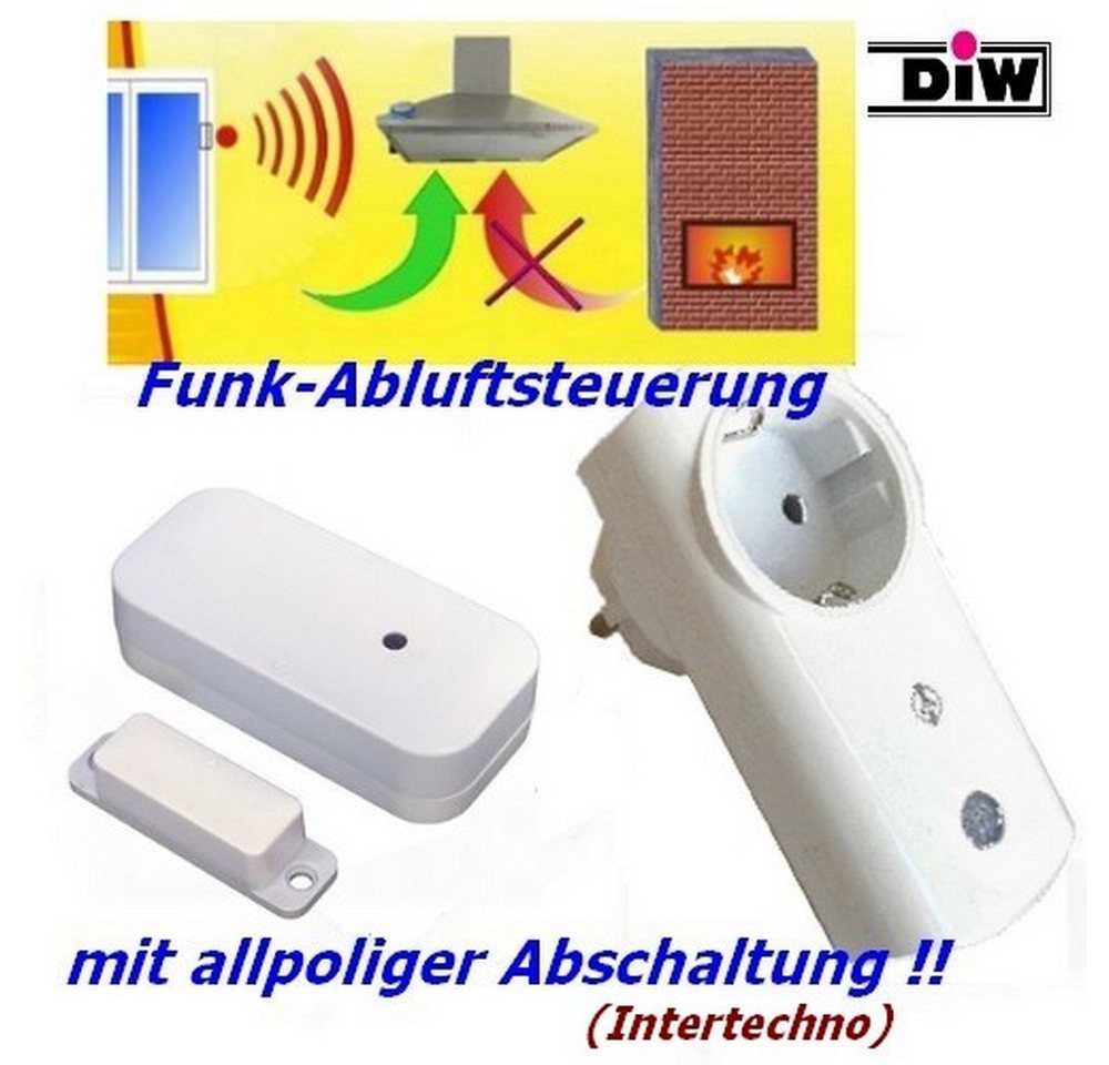 Thumbnail - DIW-Funk Funk-Empfangsmodul Funk Abluftsteuerung PA-830 SPARSET => IT-K2300, Komplett-Set, sofort einsatzbereit