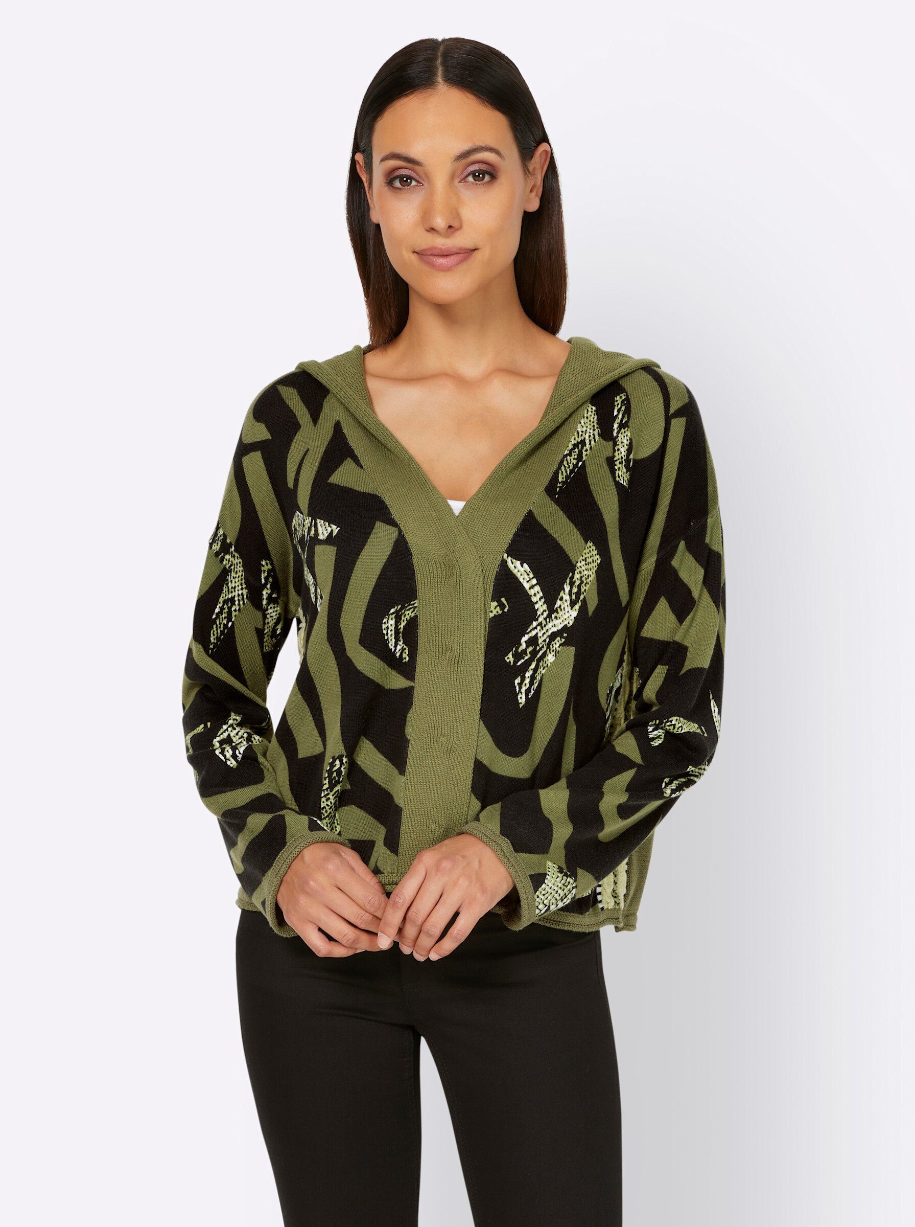 heine Strickjacke Strickjacke