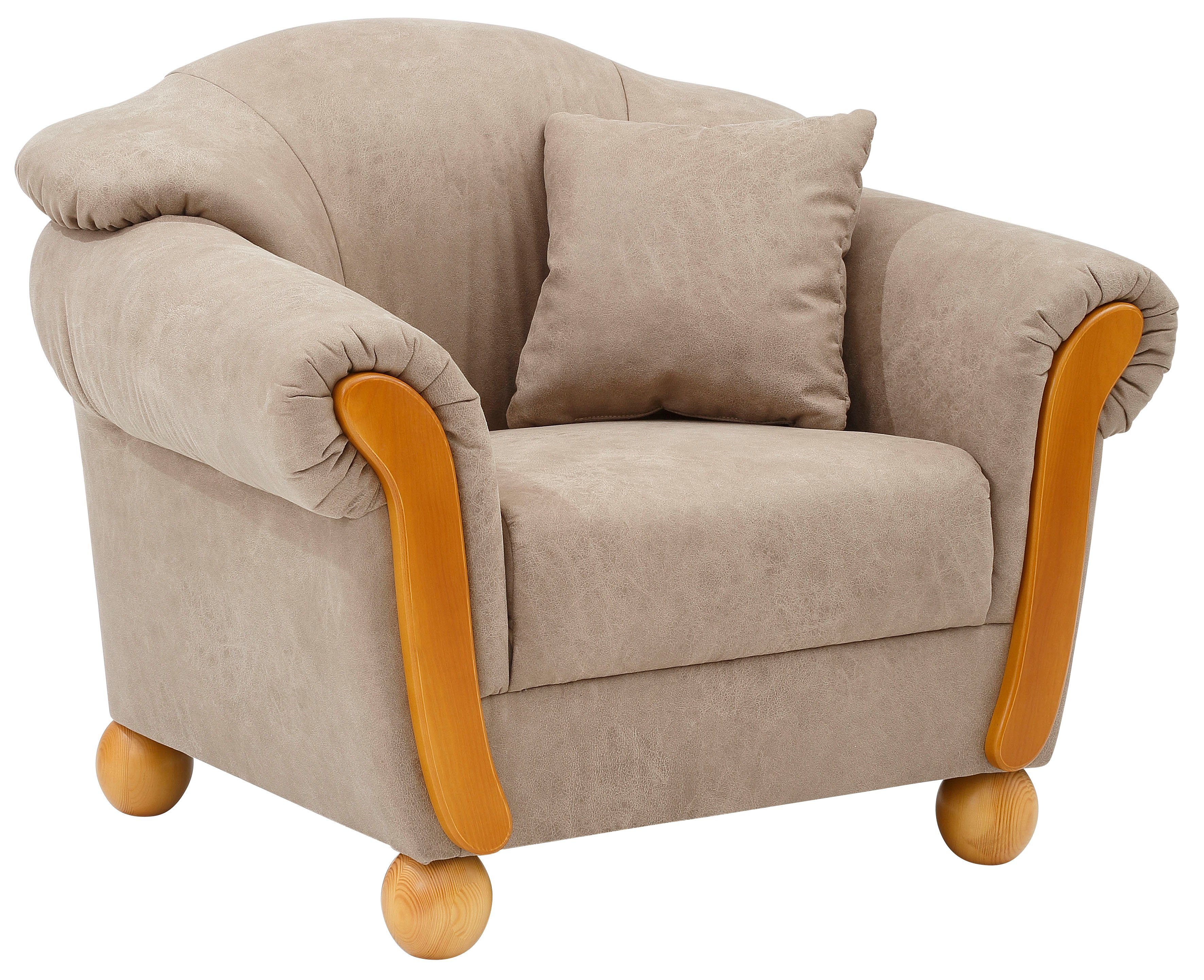 Home affaire Sessel Milano, Loungesessel, hoher günstig online kaufen