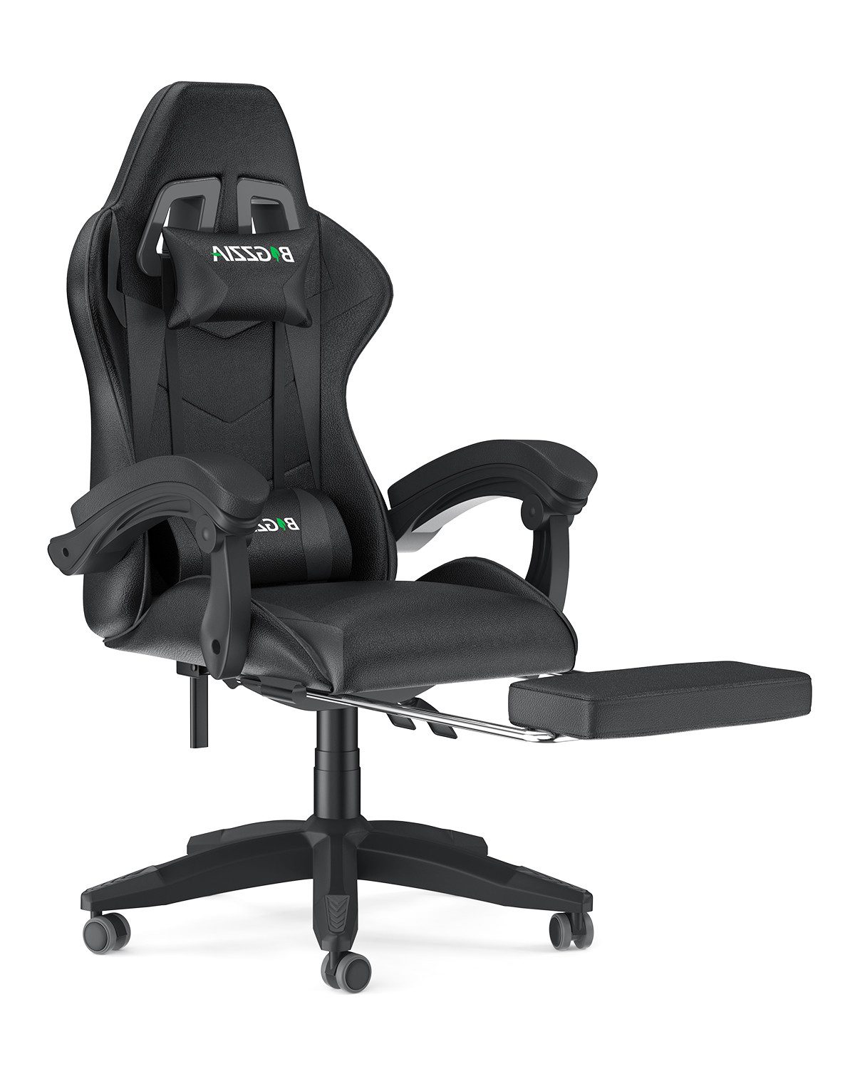 BIGZZIA Bürostuhl Gaming Stuhl mit Fußstütze günstig online kaufen