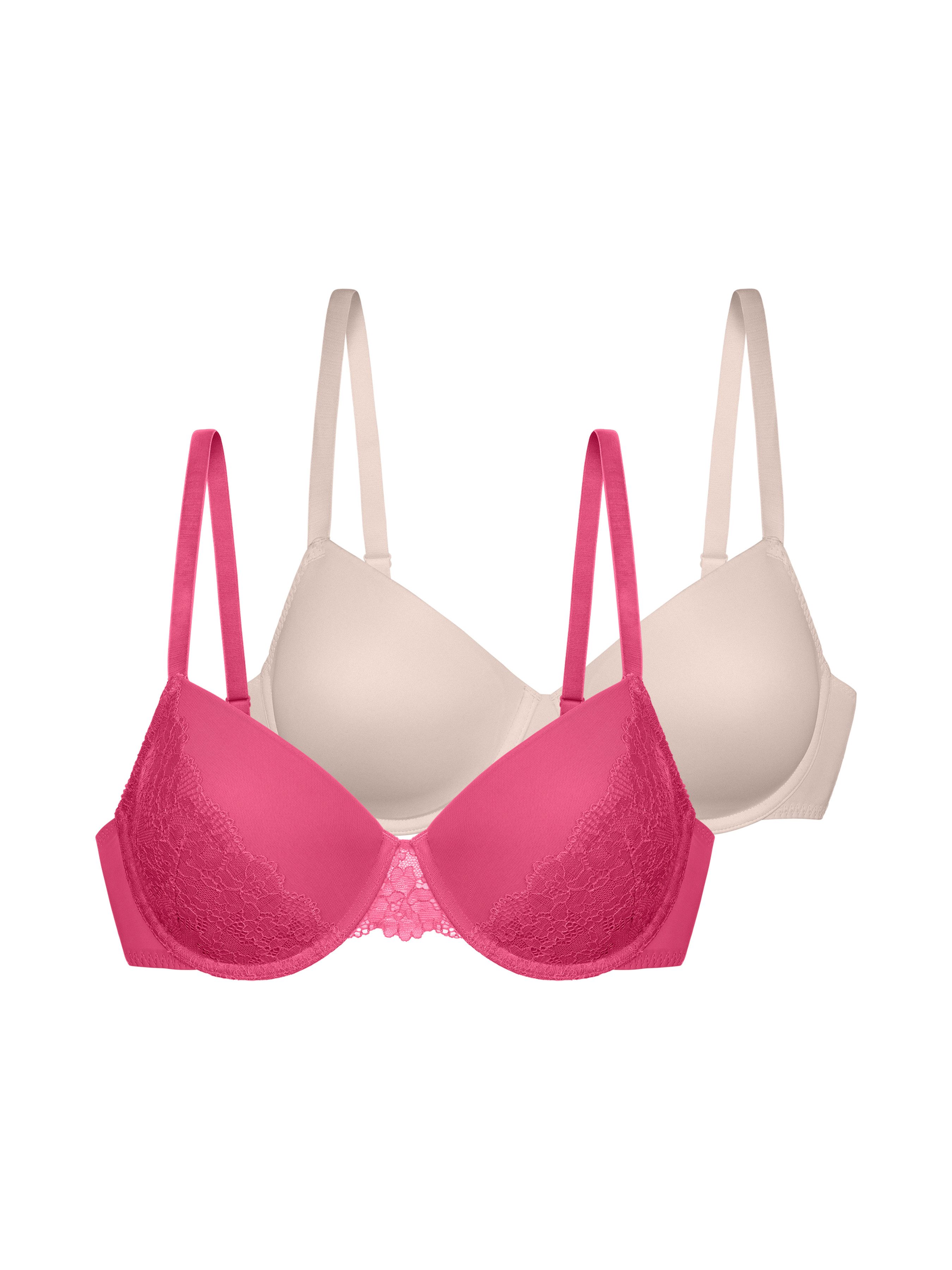 Dorina Bügel-BH (2er-Pack) Curves mit gepolsterten Cups