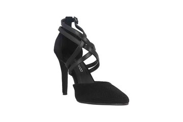 Andres Machado AM5555 Picado Negro Pumps