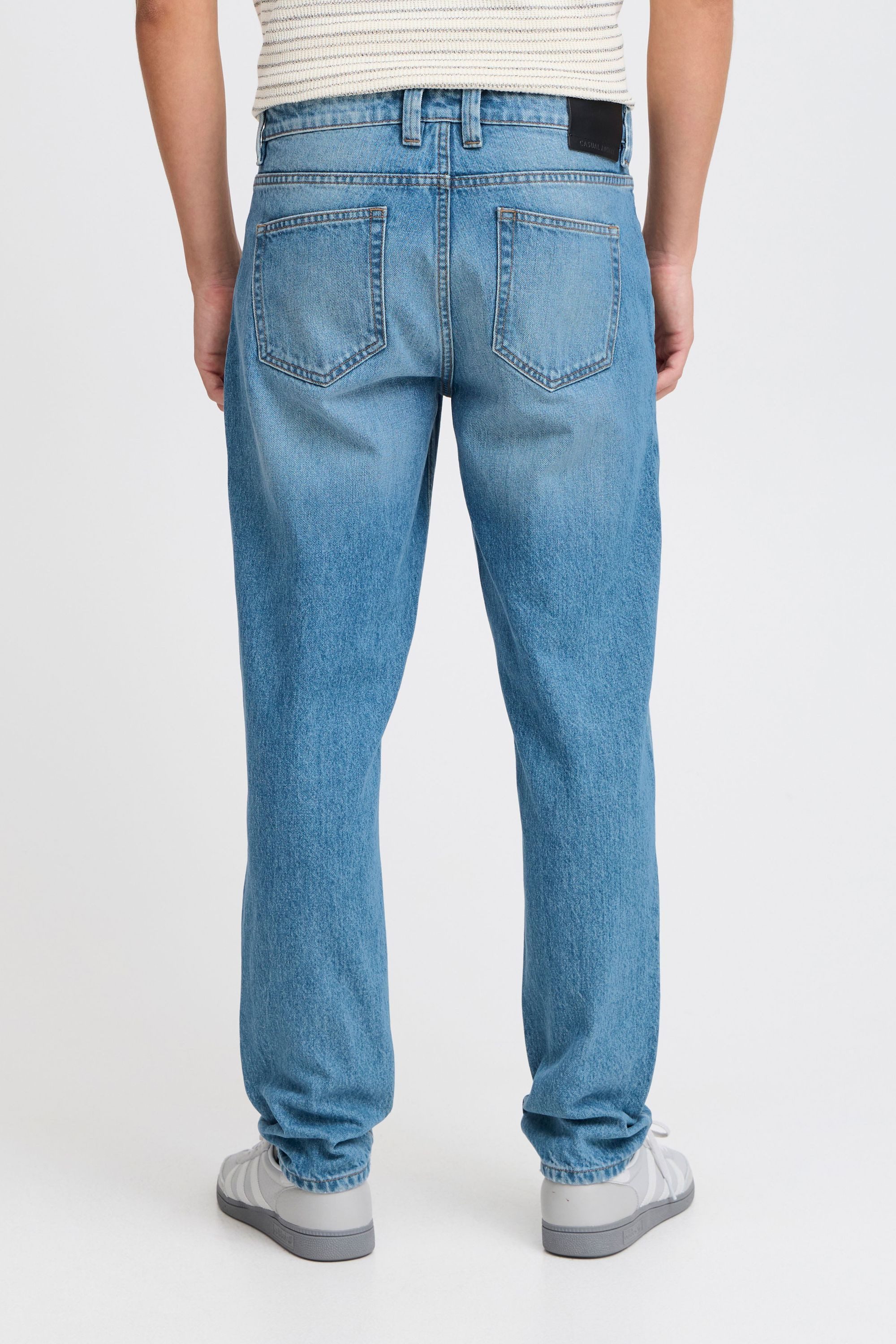 Casual Friday Bequeme Jeans CFKarup Jeanshose mit normalem Bund und geradem Bein