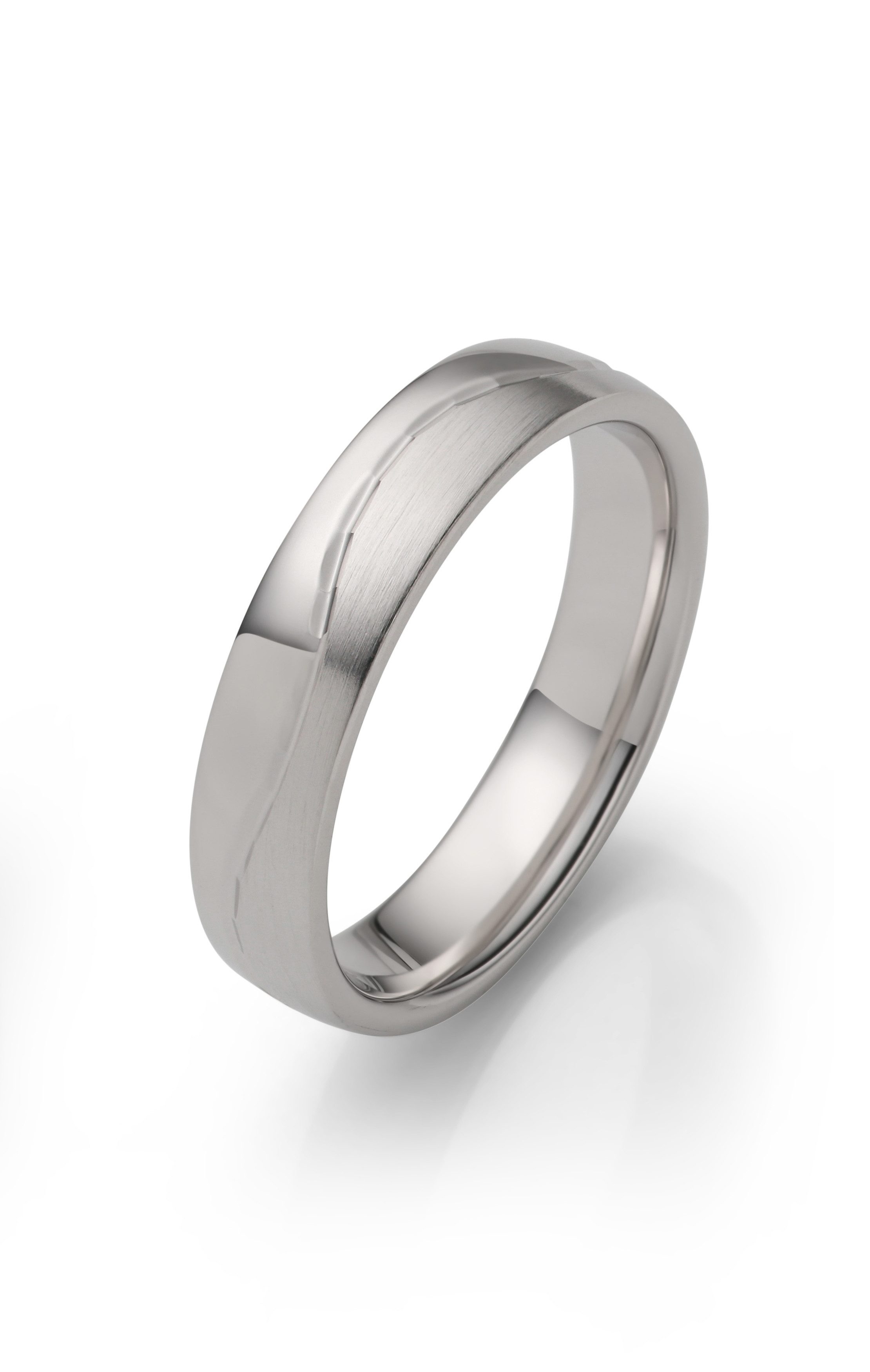 Firetti Trauring Schmuck Geschenk Silber 925 Hochzeit Ehering Partnerring "LIEBE", Made in Germany - wahlweise mit oder ohne Zirkonia