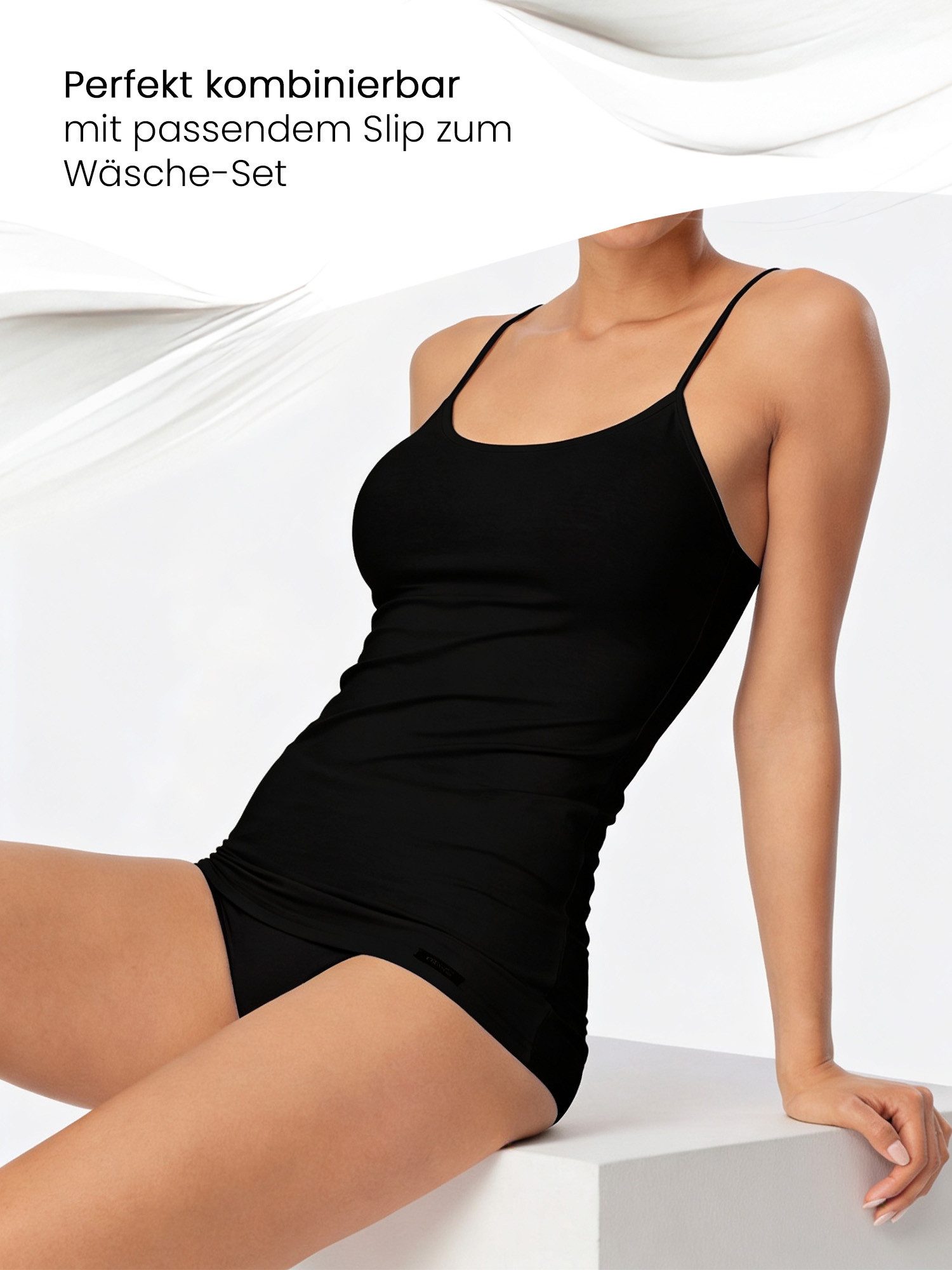 Yenita® Unterhemd Modern-Collection (2-St) in angenehmer Baumwollqualität – Bild 5 von 5