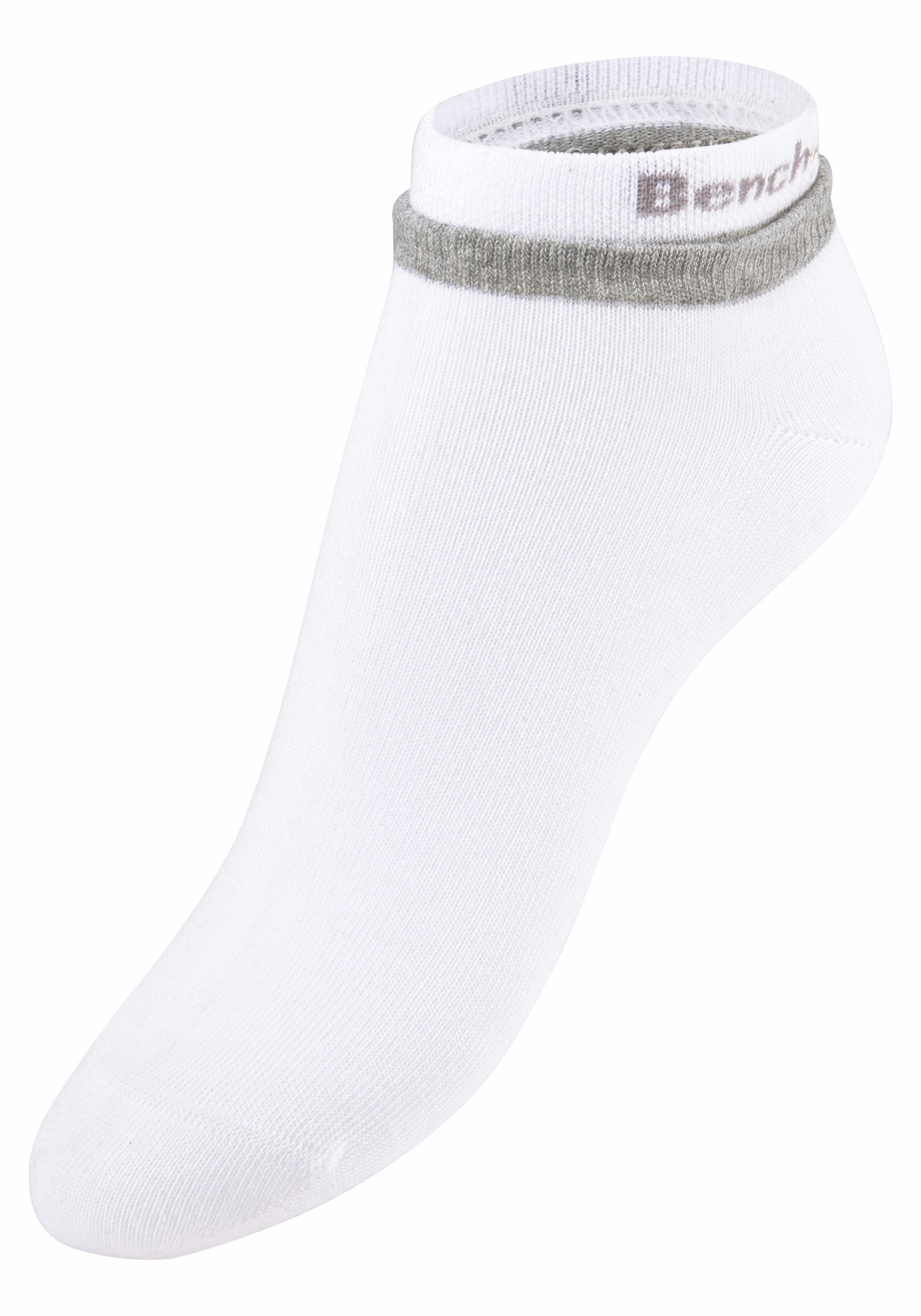 Bench. Kurzsocken Damen Sport und Freizeitsocken (Packung, 6-Paar, Gr. 35-38 bis 39-42) mit doppelten Bündchen – Bild 4 von 5