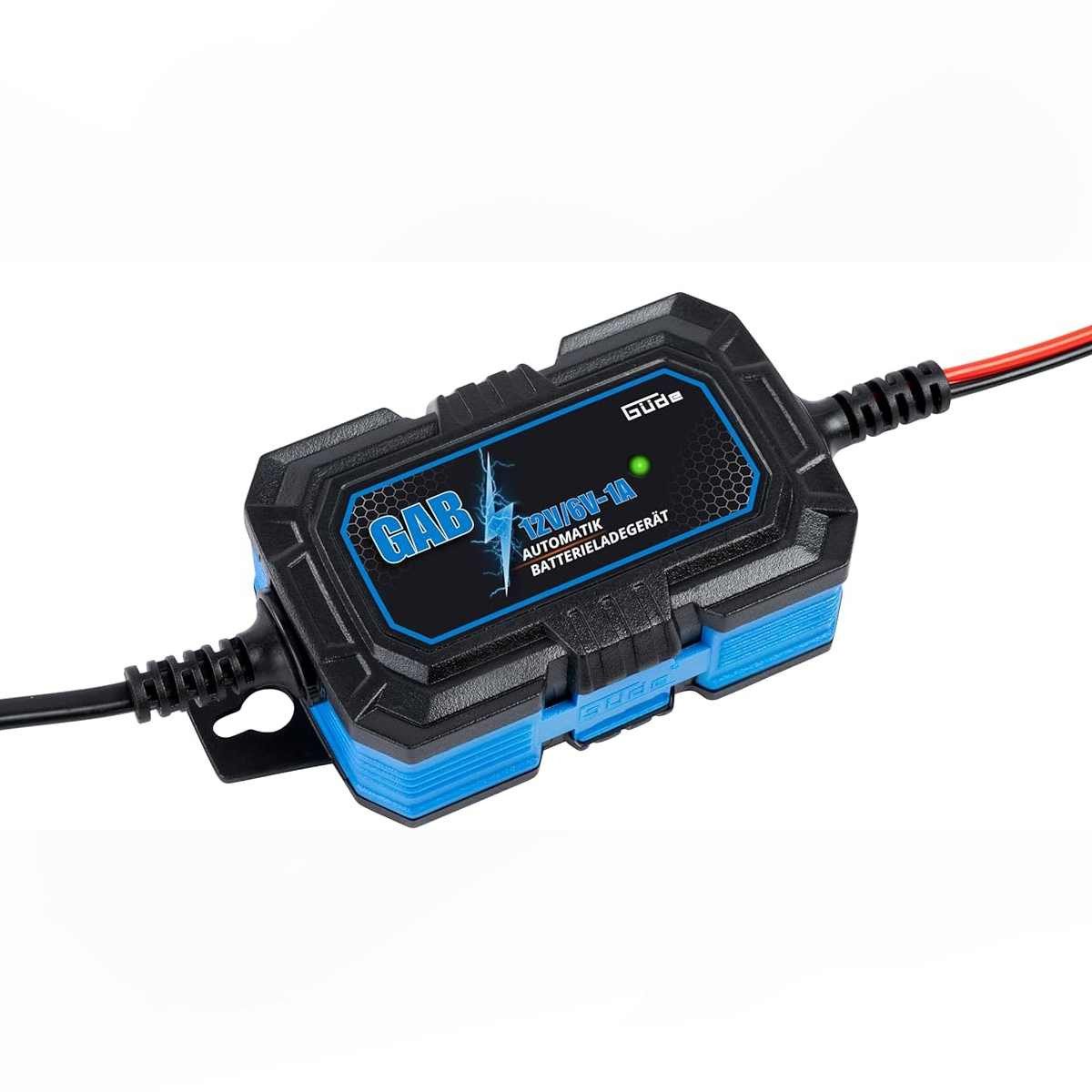 Güde Automatik Batterieladegerät GAB 12V/6V-1A Inverter KFZ-Ladegerät Batterie-Ladegerät