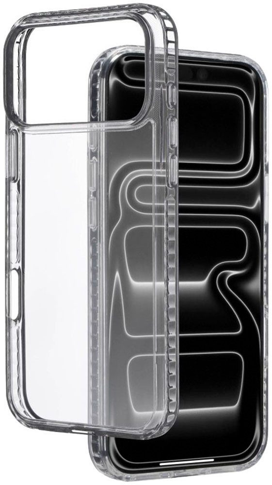 Hama Smartphone-Hülle Handyhülle transparent für Apple iPhone 17 Pro 18 Pro, Anti-Vergilbung, Kratzschutz, stoßfeste Ecken, rutschhemmend