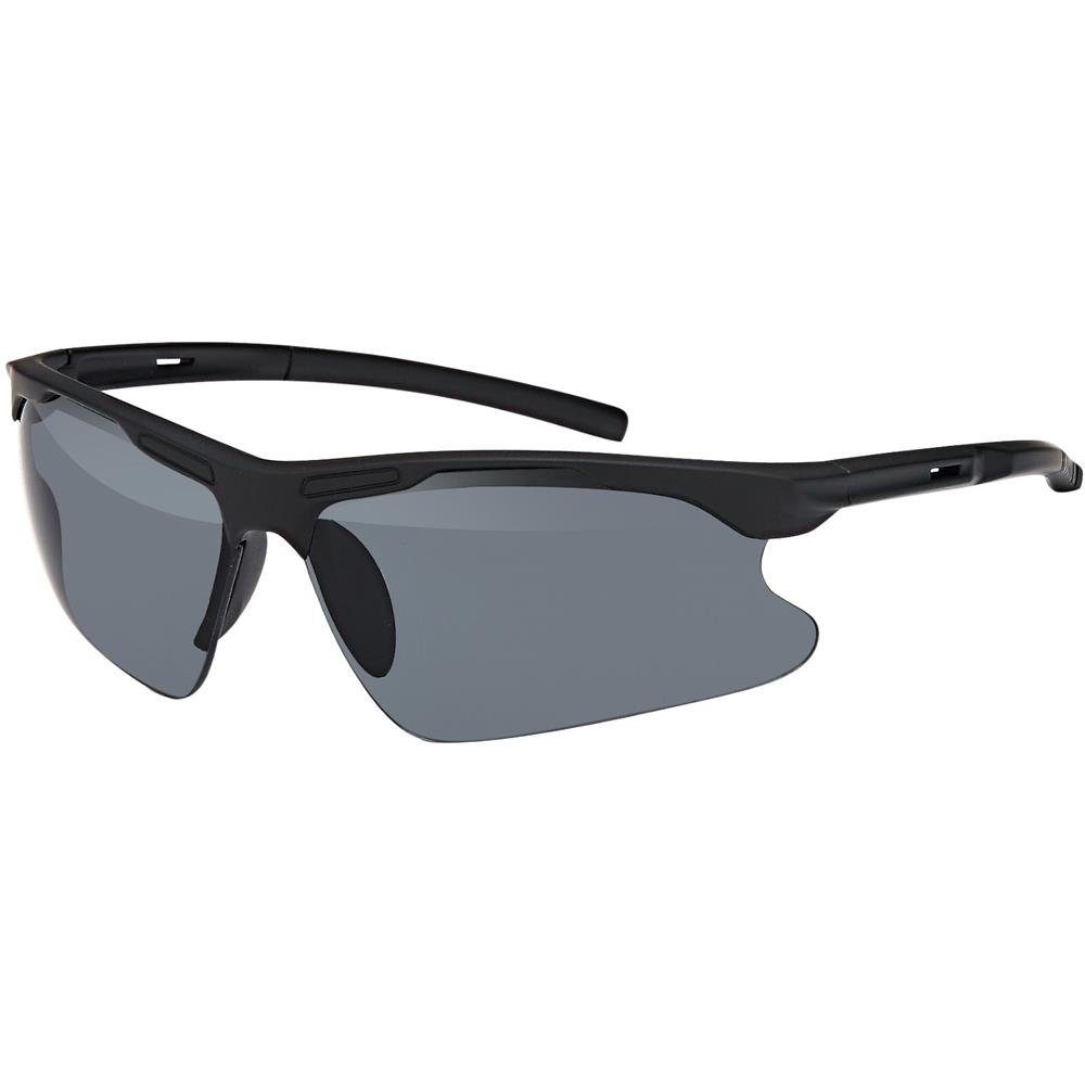 BEZLIT Eyewear Fahrradbrille Herren Polarisierte Linsen 1-St), mit polarisierten Sonnenbrille, Schwarz (Packung