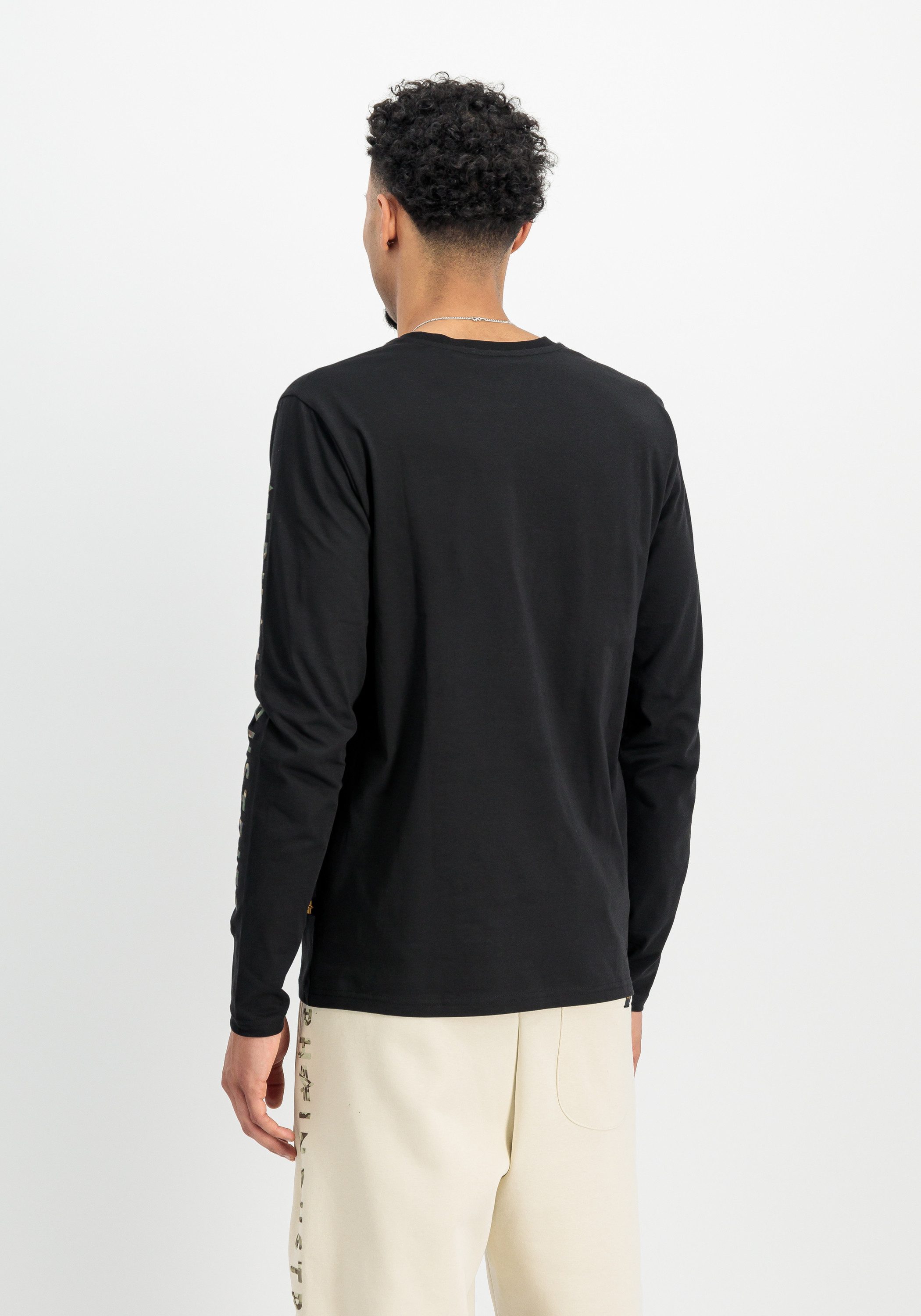 Alpha Industries Longsleeve Camo Sleeve Longsleeve günstig online kaufen