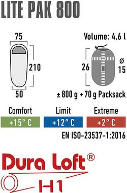 High Peak Mumienschlafsack Lite Pak 800