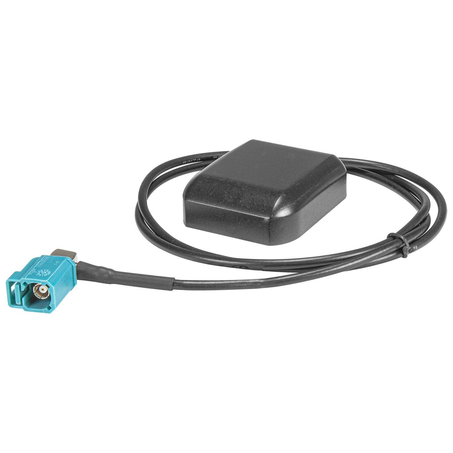 tomzz Audio GPS Antenne Fakra Stecker Innenmontage Magnet 0,7m Kabel Audi Mercedes Autoradio-Ersatzantennenstab