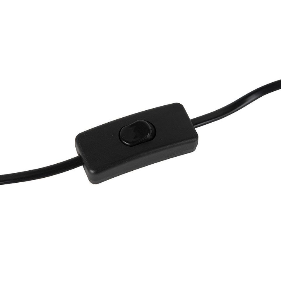 Qazqa Tischleuchte Milou, ohne Leuchtmittel, E14, Grün, Modern, Stahl, 1-flammig