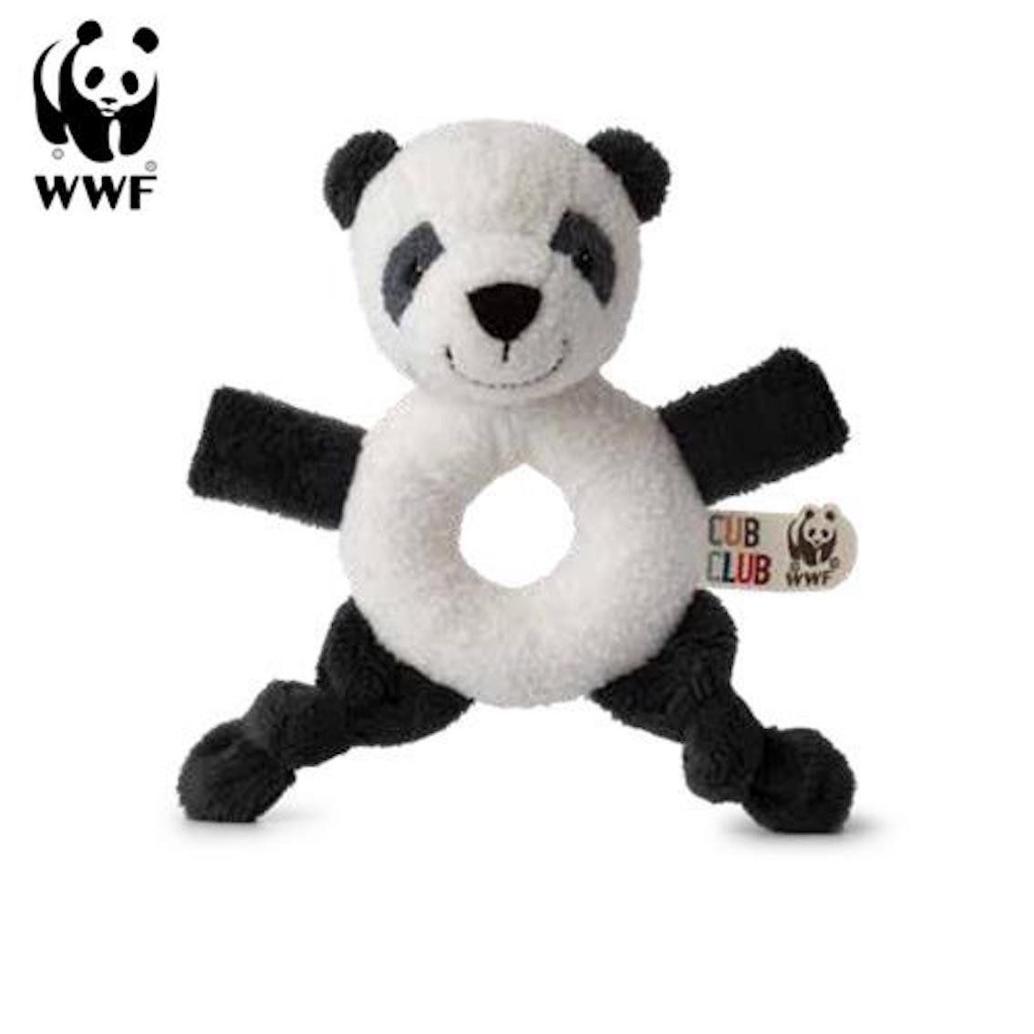 Kuscheltier Cub Club - Greifring Panu der Panda (15cm)