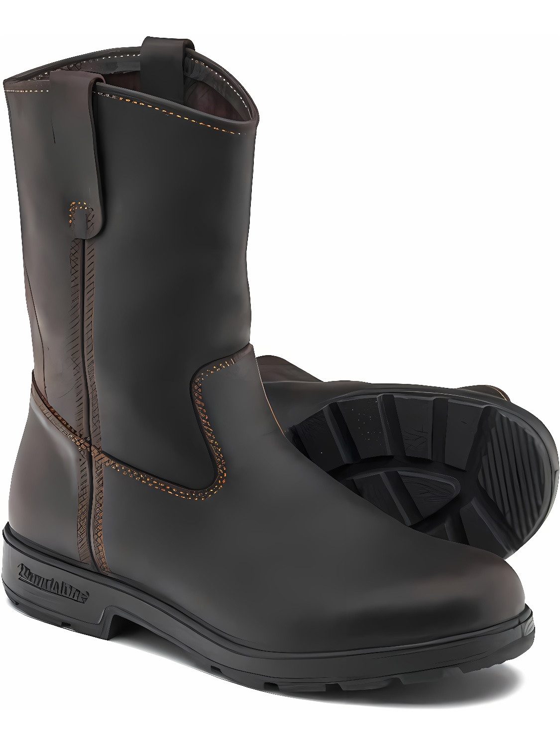 Blundstone 2528 Claret Oiled Leather (Originals Rigger) Berufsschuh