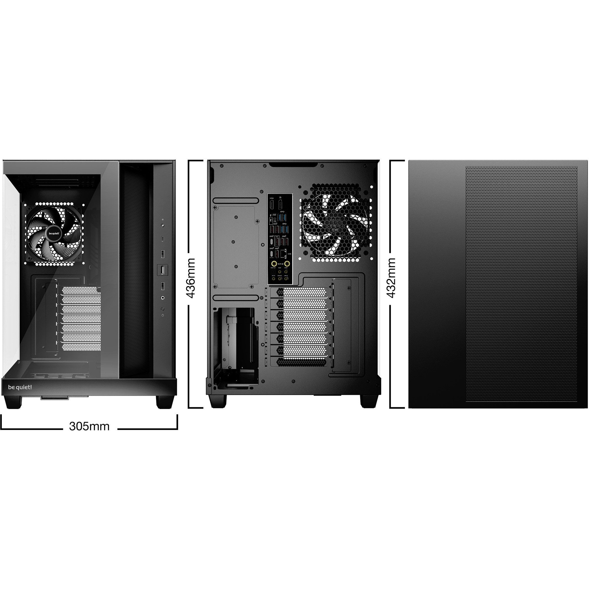 be quiet! PC-Gehäuse be quiet! Light Base 500, Tower-Gehäuse