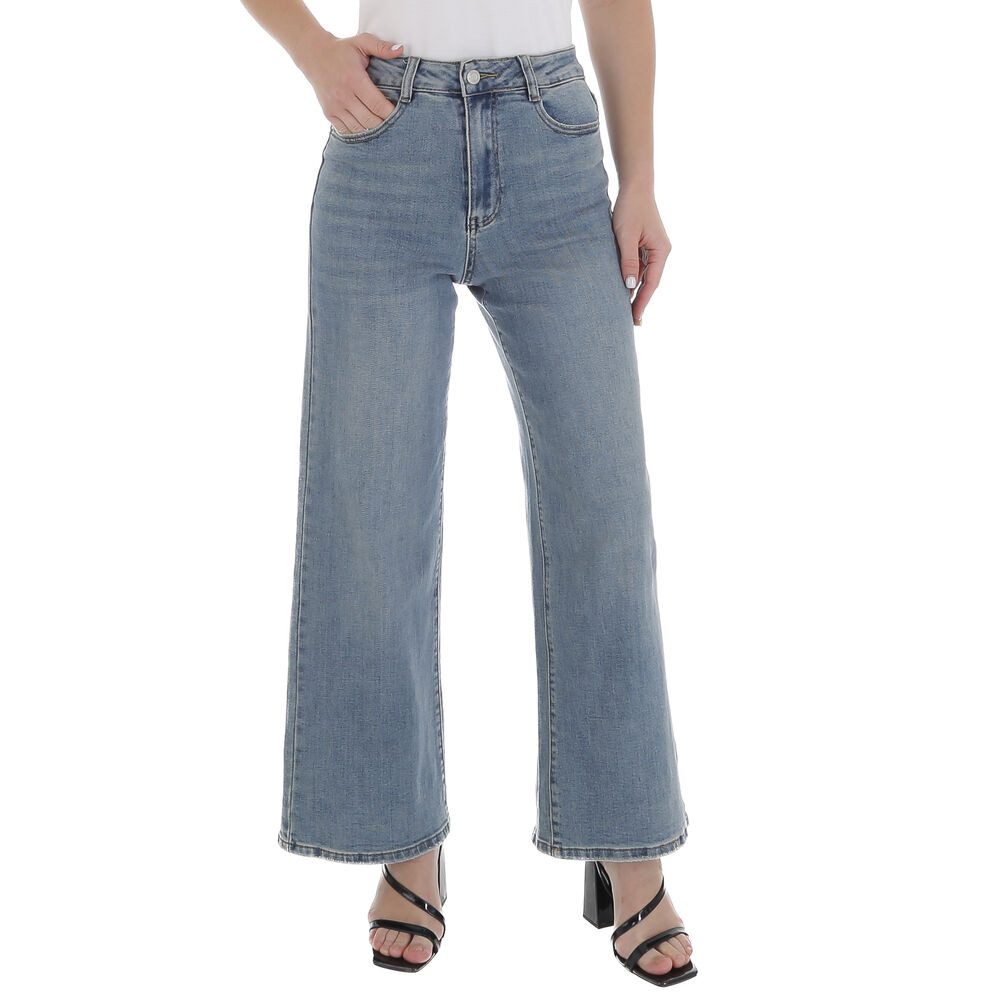 Ital-Design Weite Jeans Weite Damen Jeans günstig online kaufen