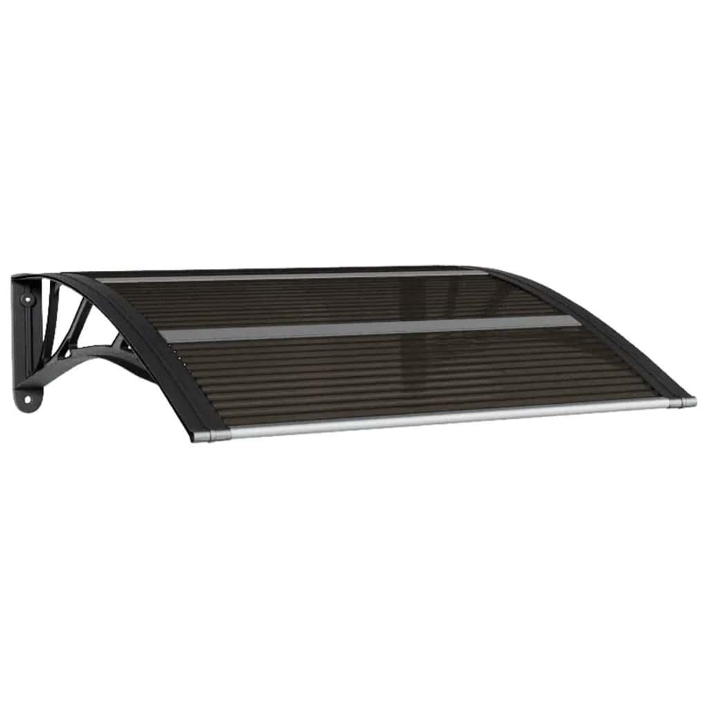 vidaXL Markise Türvordach Schwarz 80x75 cm günstig online kaufen