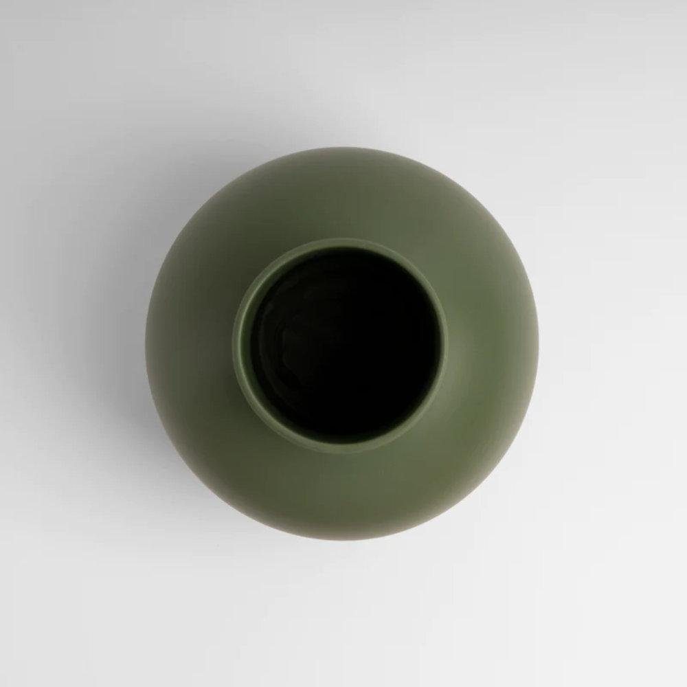 Raawii Dekovase Vase Strøm (XL) Deep Green
