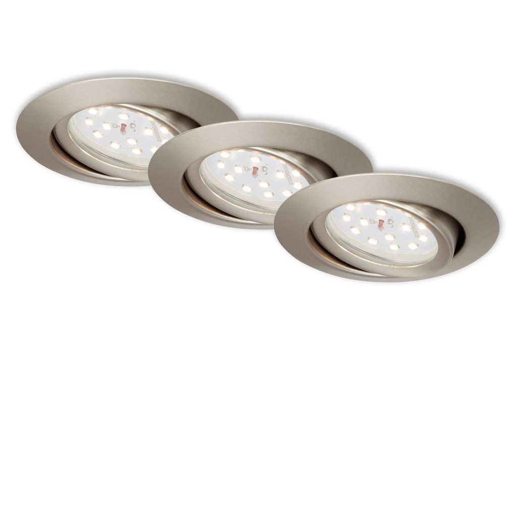Briloner Leuchten LED Einbaustrahler 7172032, Dimmfunktion, LED fest integriert, 2700K - Extra-Warmweiß