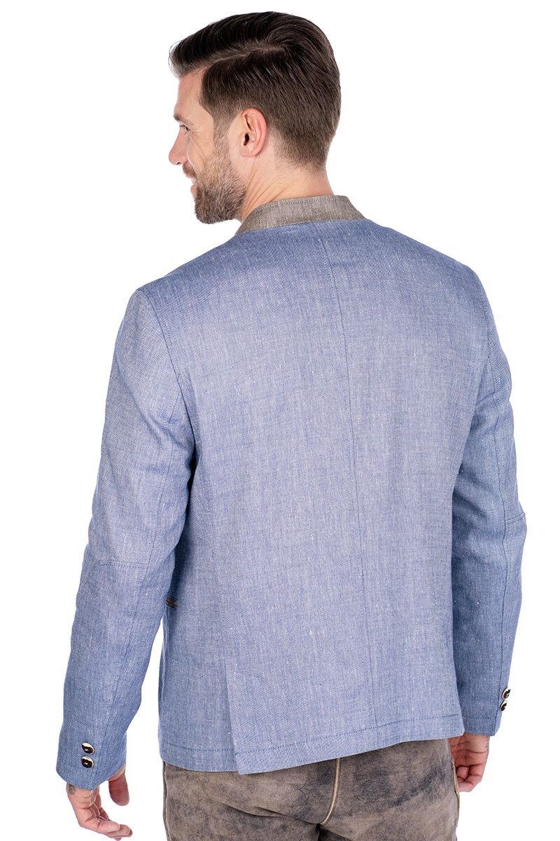 Gebr. Weis menswear Trachtenjanker Janker - FÜSSEN - stahlblau/natur