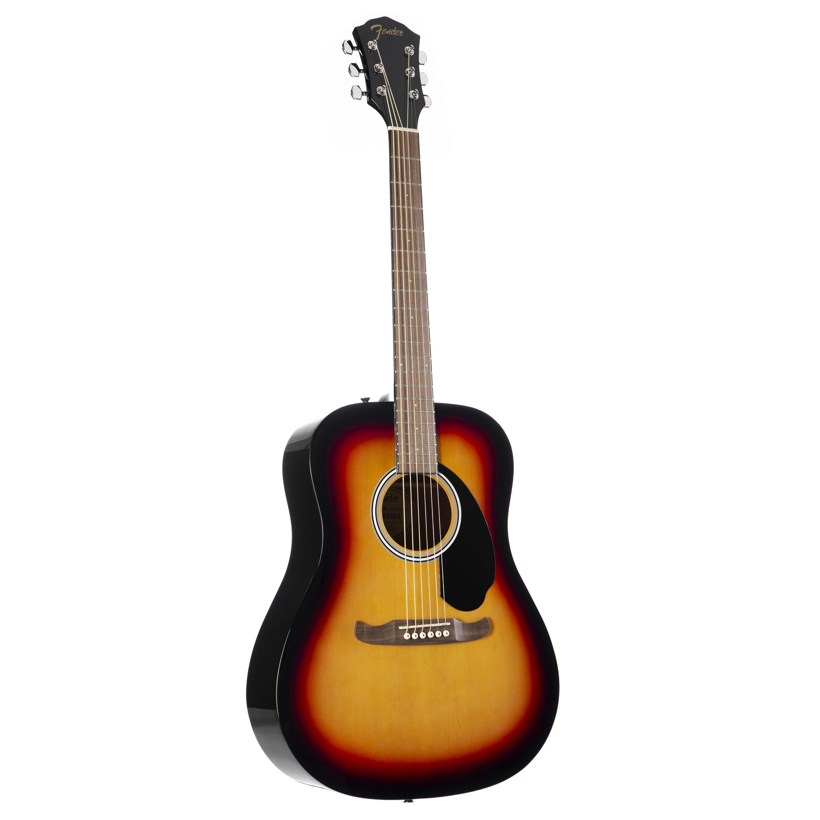 Fender Westerngitarre, Westerngitarren, Dreadnought Gitarren, FA-125 Dreadnought Sunburst - Westerngitarre