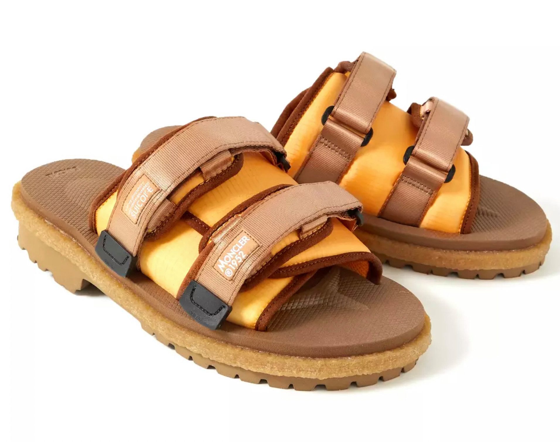 MONCLER X SUICOKE Moto Mountain Ripstop Vibram Sohle Schuhe Sandale Riemen mit VELCRO®-Verschluss, Vibram-Sohle für ideale Dämpfung