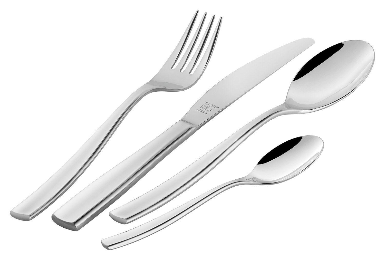 Zwilling Besteck-Set ALBANY, 60-tlg., Edelstahl 18/10, für 12 Personen (60-tlg), 12 Personen, Edelstahl 18/10