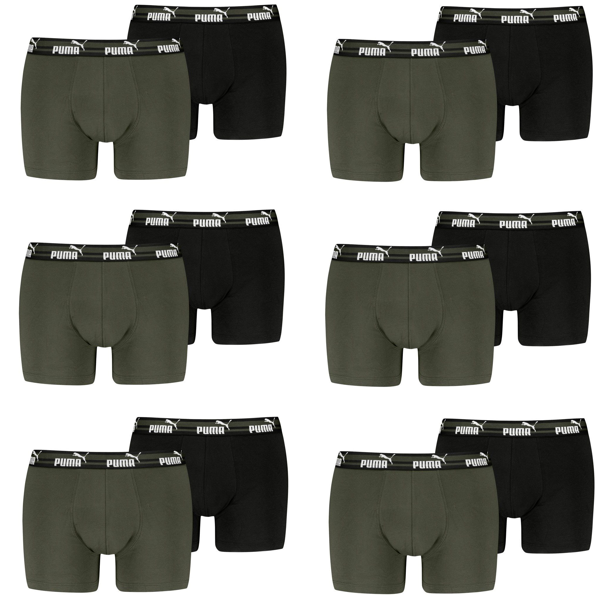 PUMA BODYWEAR Boxershorts PUMA Herrren Boxershorts Bold im 12er Pack (12-St günstig online kaufen