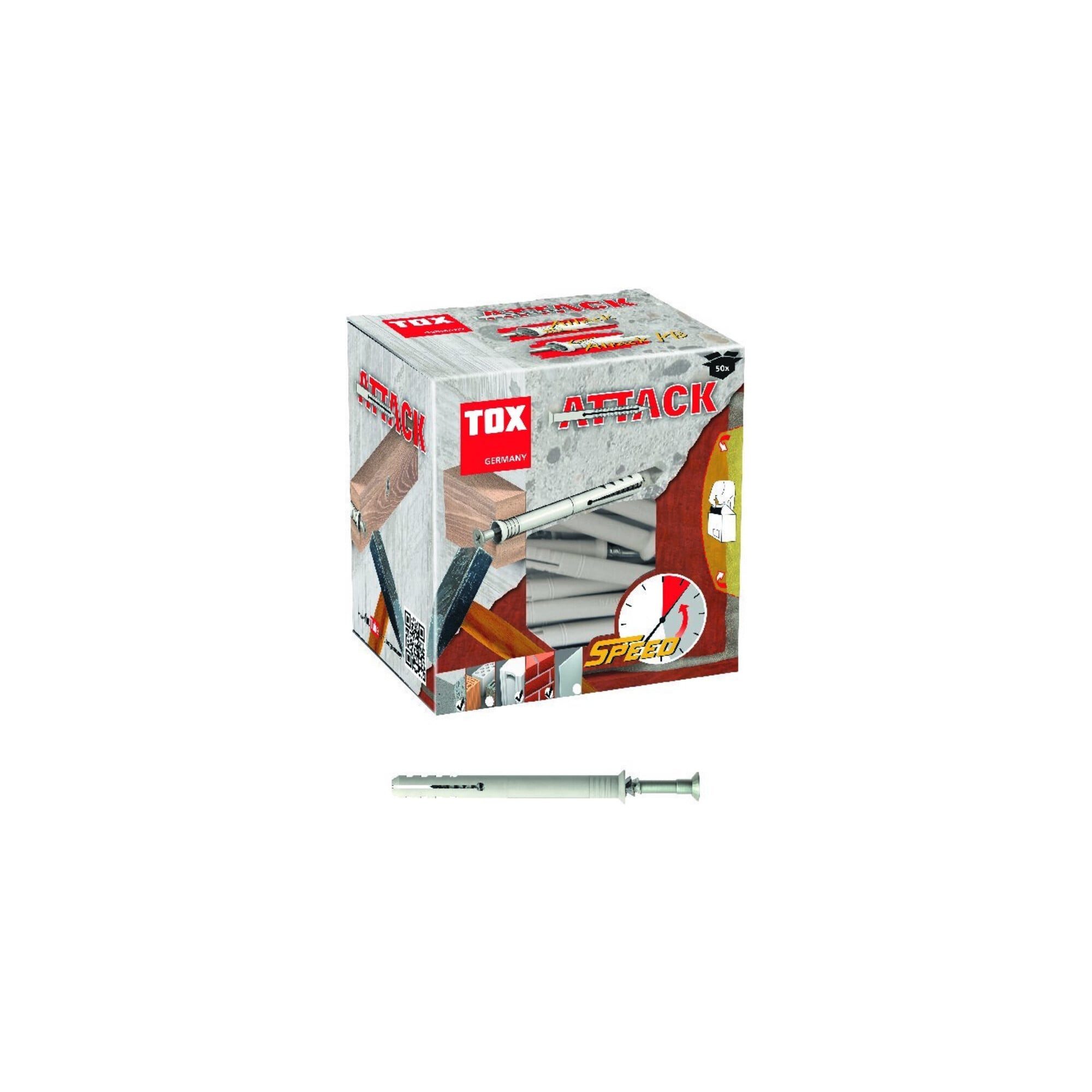 Tox Nageldübel TOX Nageldübel Attack 6x40 mm 50 Stk