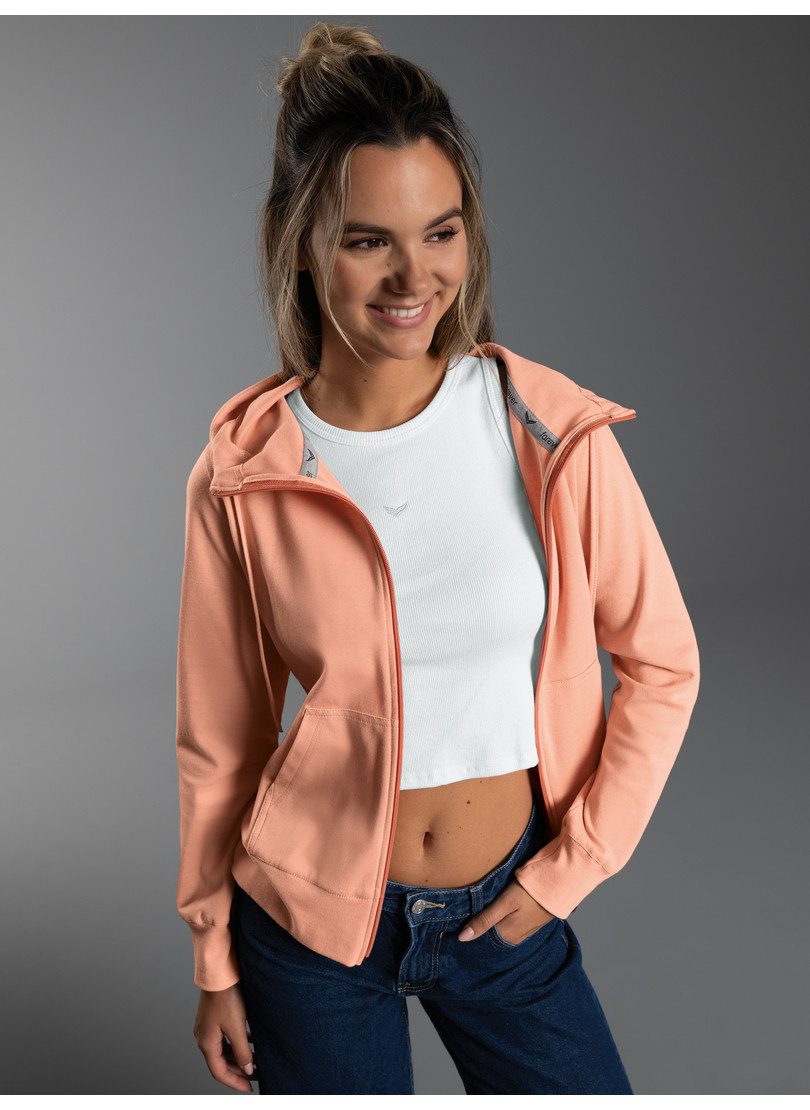 Trigema Sweatjacke TRIGEMA Kapuzenjacke (1-tlg)