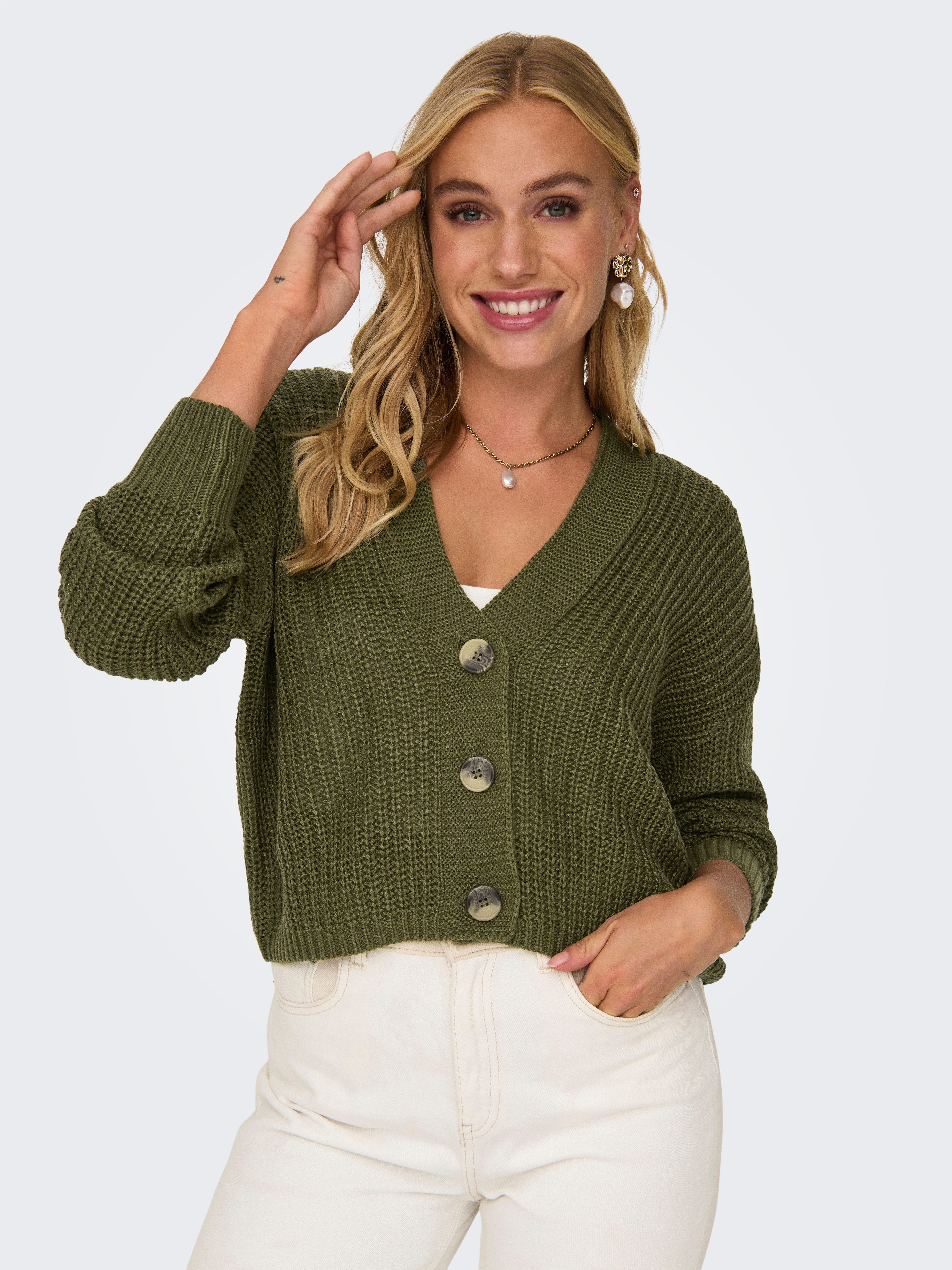 ONLY Strickjacke ONLCAROL NICE L/S CARDIGAN KNT NOOS Kunstfaser, regular fit