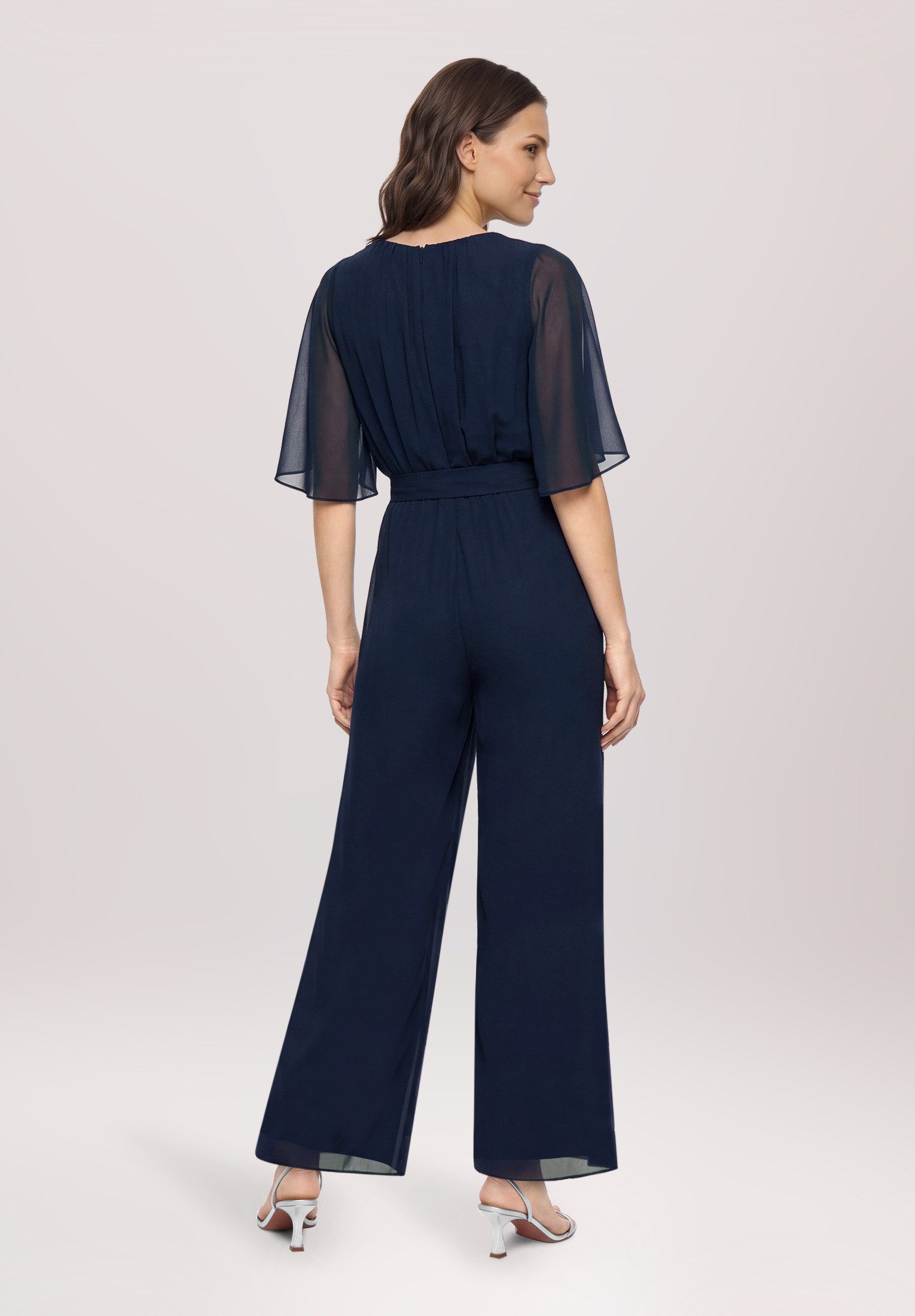 Vera Mont Overall Damen mit Bindegürtel (1-tlg) Design – Bild 3 von 5